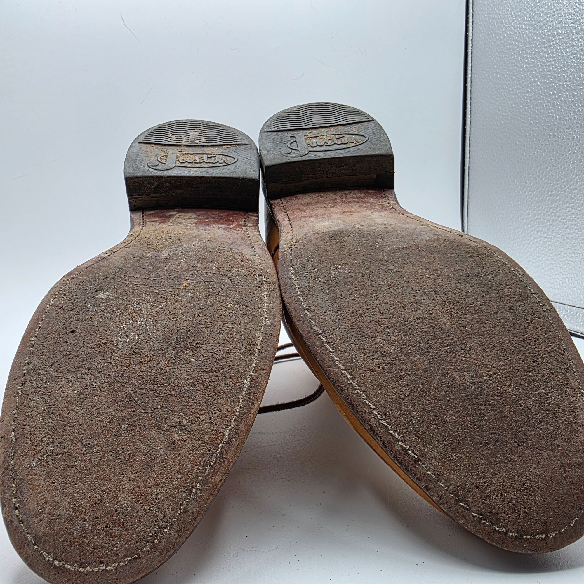 Justin Boots Justin Boots Womens Size 5 C Brown Boots Made In USA Casual Size US 5 / IT 35 - 10 Thumbnail