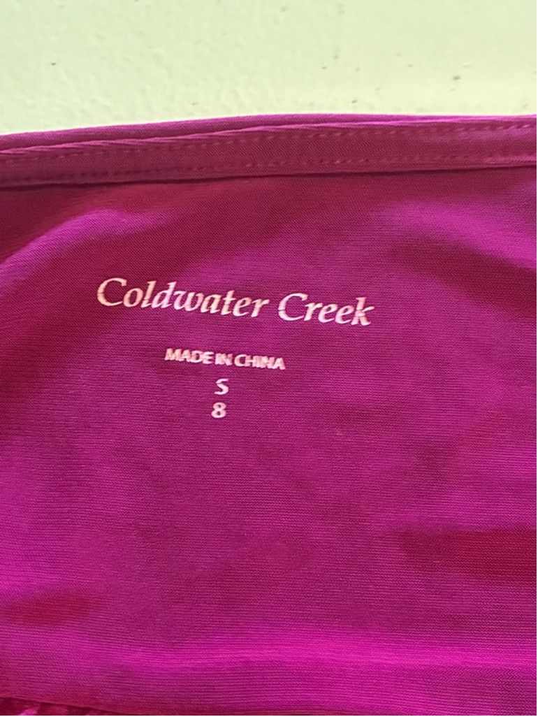 Coldwater Creek Coldwater. Creek Fuchsia Blouse Size XS / US 0-2 / IT 36-38 - 4 Thumbnail
