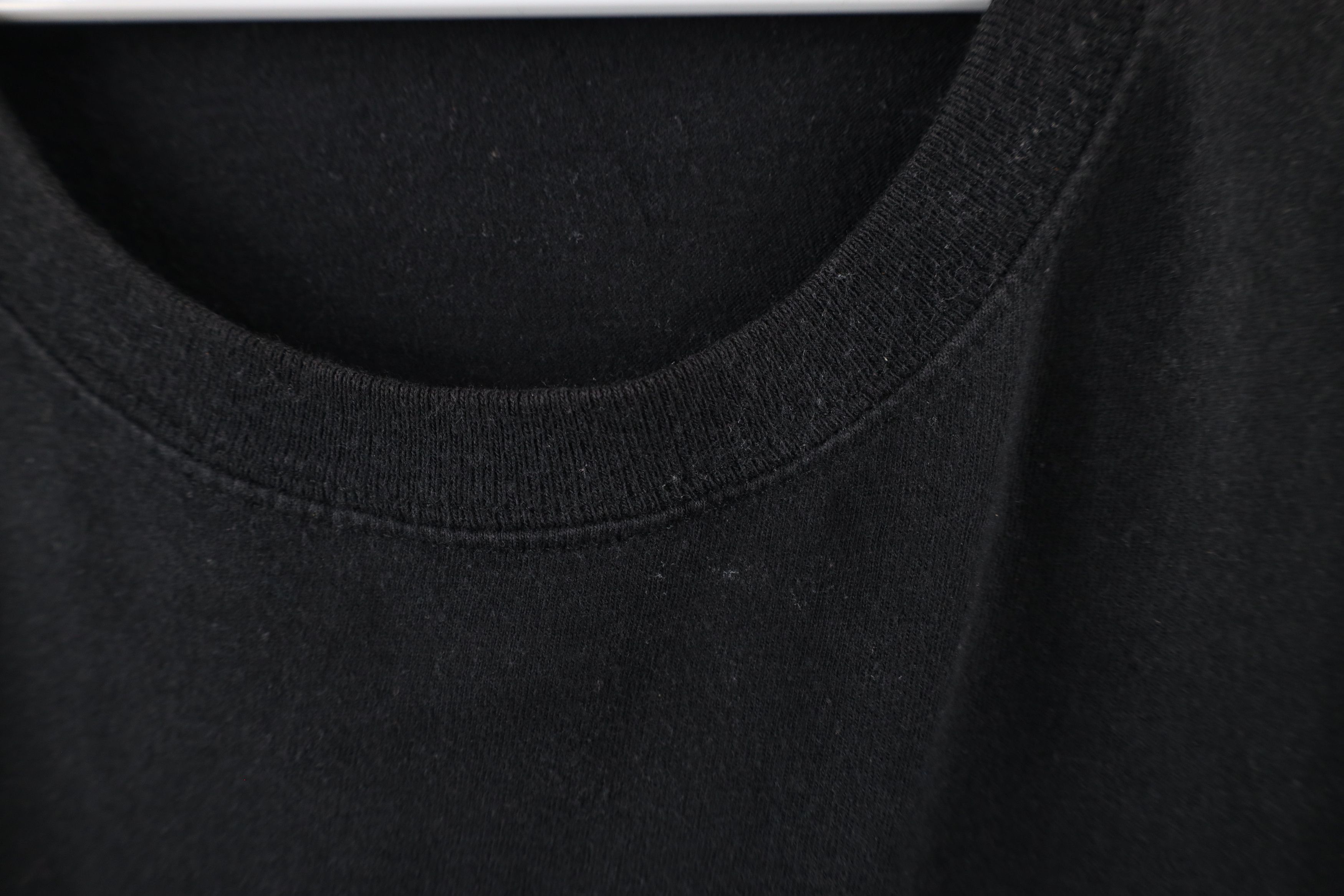 Calvin Klein × Vintage Vintage 90s Calvin Klein Blank Cotton T-Shirt Black Size US L / EU 52-54 / 3 - 8 Thumbnail