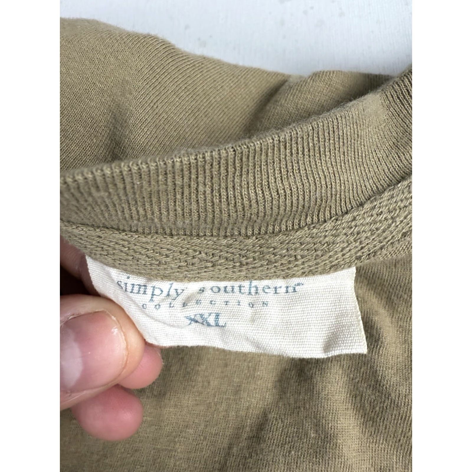 Vintage Simply Southern Men's Merican Dude Long Sleeve Graphic Tee 2XL Brown Shirt Mens Size US XXL / EU 58 / 5 - 3 Thumbnail