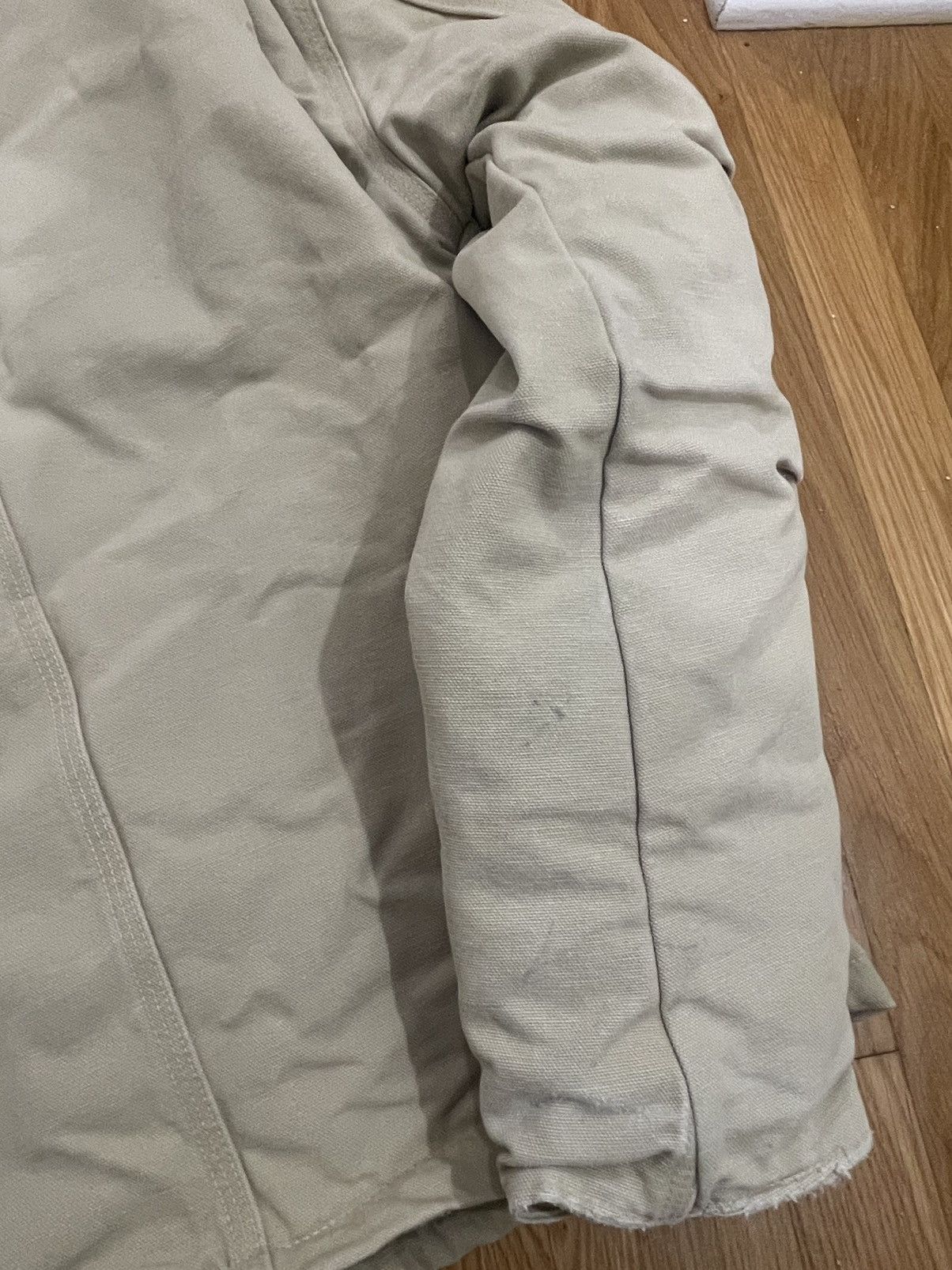 Carhartt × Vintage Carhartt Detroit jacket dearborn beige Size US M / EU 48-50 / 2 - 4 Thumbnail