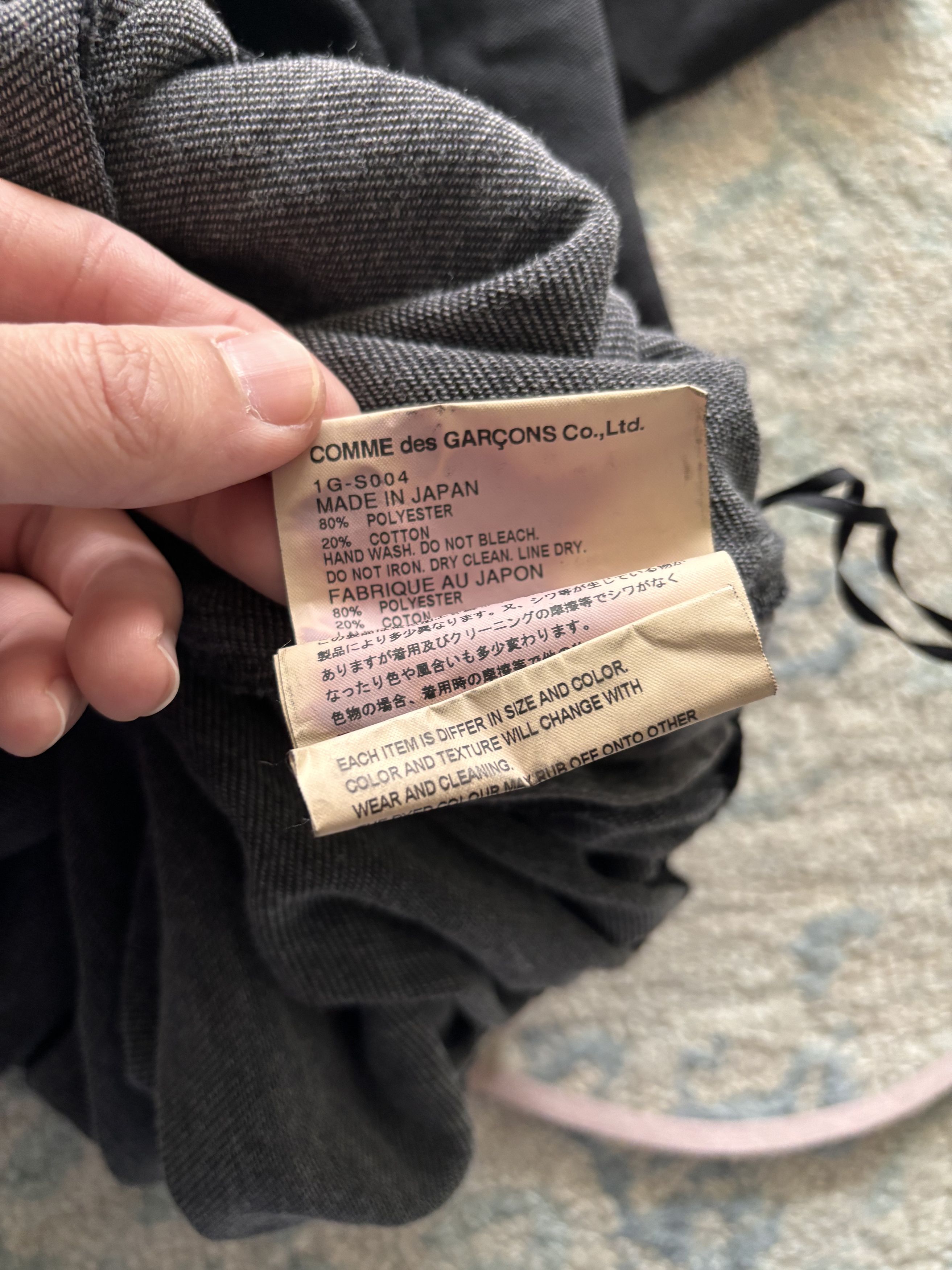 Comme des Garcons × Comme des Garcons Black Comme Des Garcons Black AW 2010 Skirt Size US 29 - 7 Thumbnail