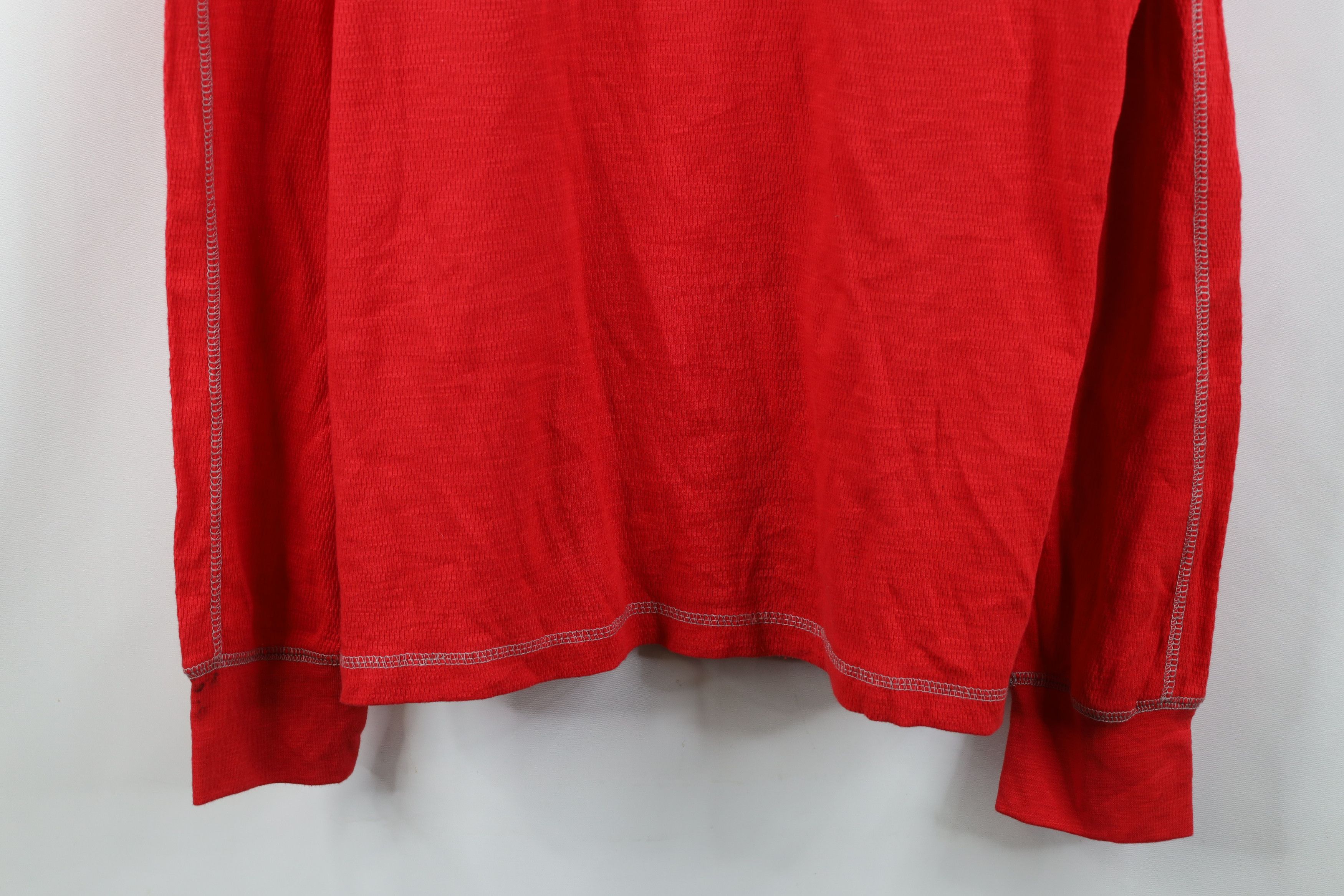 Vintage Deadstock Vintage Y2K Hockey Thermal Waffle Knit T-Shirt Size US XL / EU 56 / 4 - 3 Thumbnail
