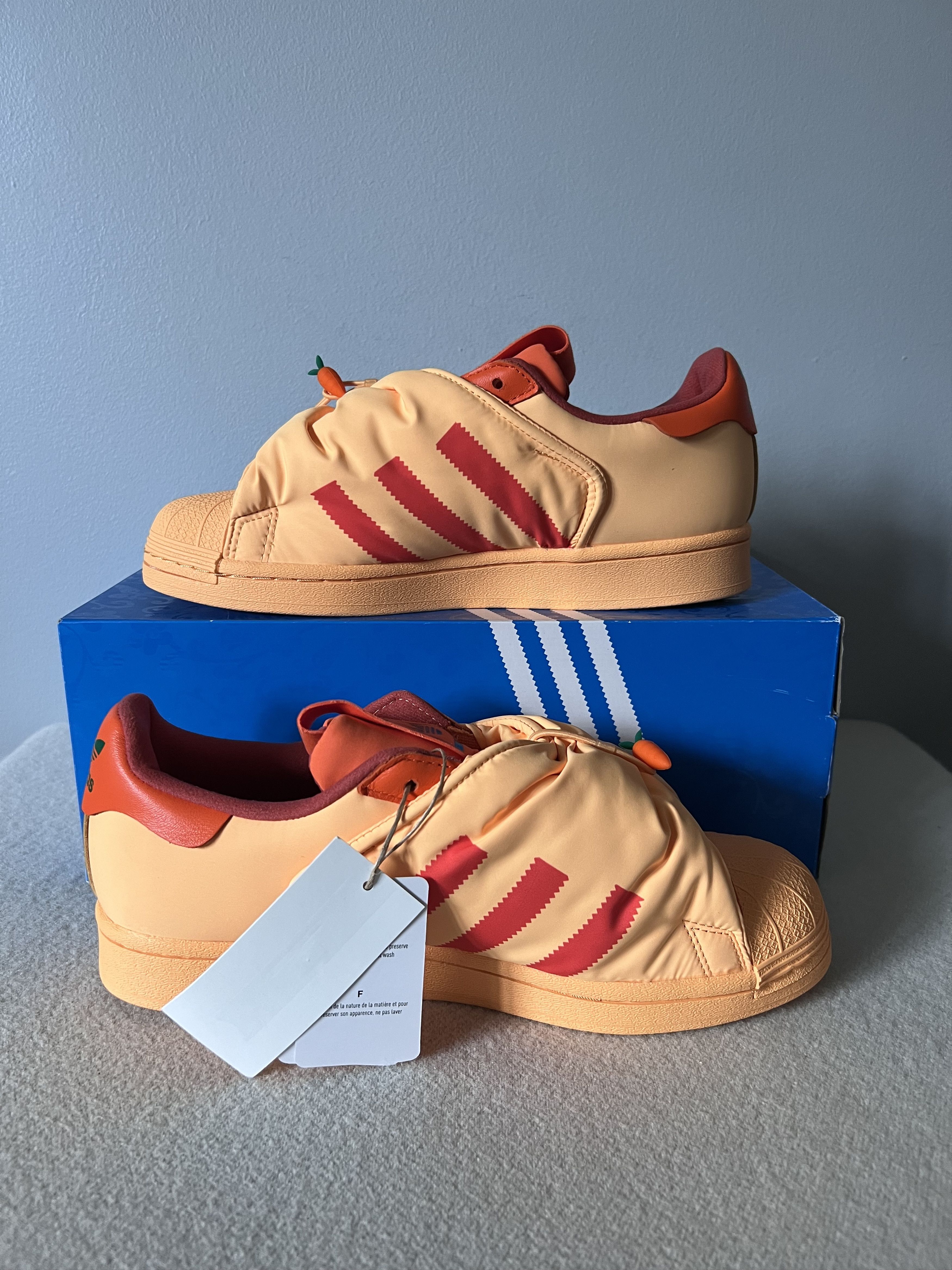 Adidas Adidas Melting Sadness Superstar in Dumpling Orange Size US 7.5 / EU 40-41 - 3 Thumbnail