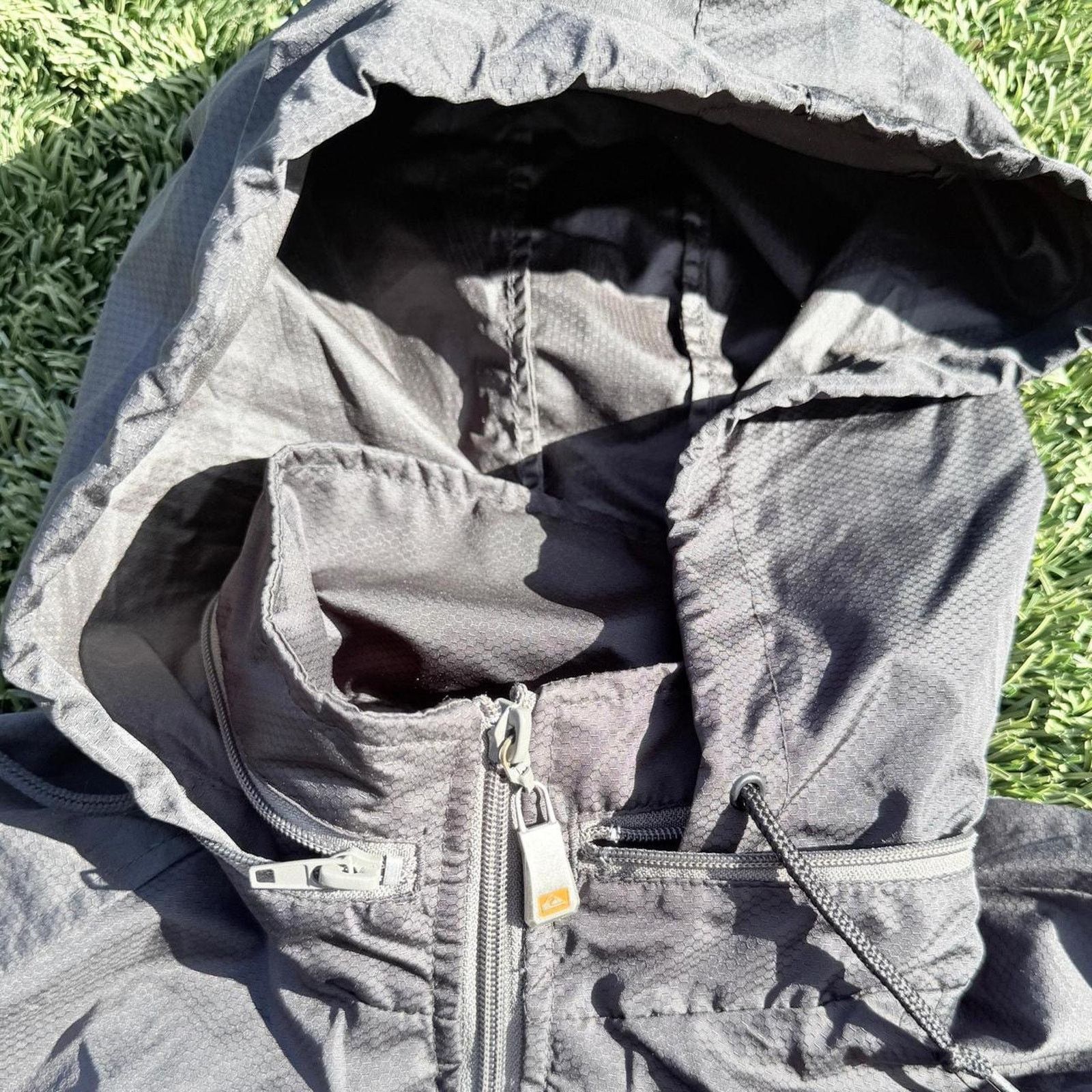 Quiksilver Quiksilver Grey Zip Up Jacket Detachable Hood Men’s Size M Size US M / EU 48-50 / 2 - 3 Thumbnail