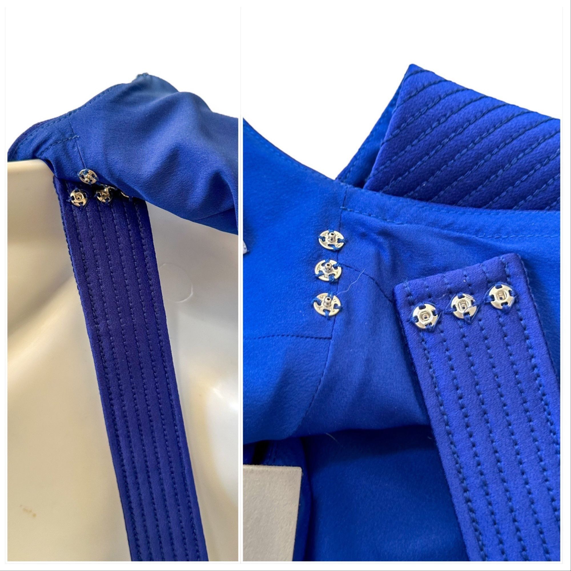 Hugo Boss Hugo Boss Blue Dacosa GC Maxi Dress, Size 42 EU, Cobalt Blue Size M / US 6-8 / IT 42-44 - 11 Thumbnail