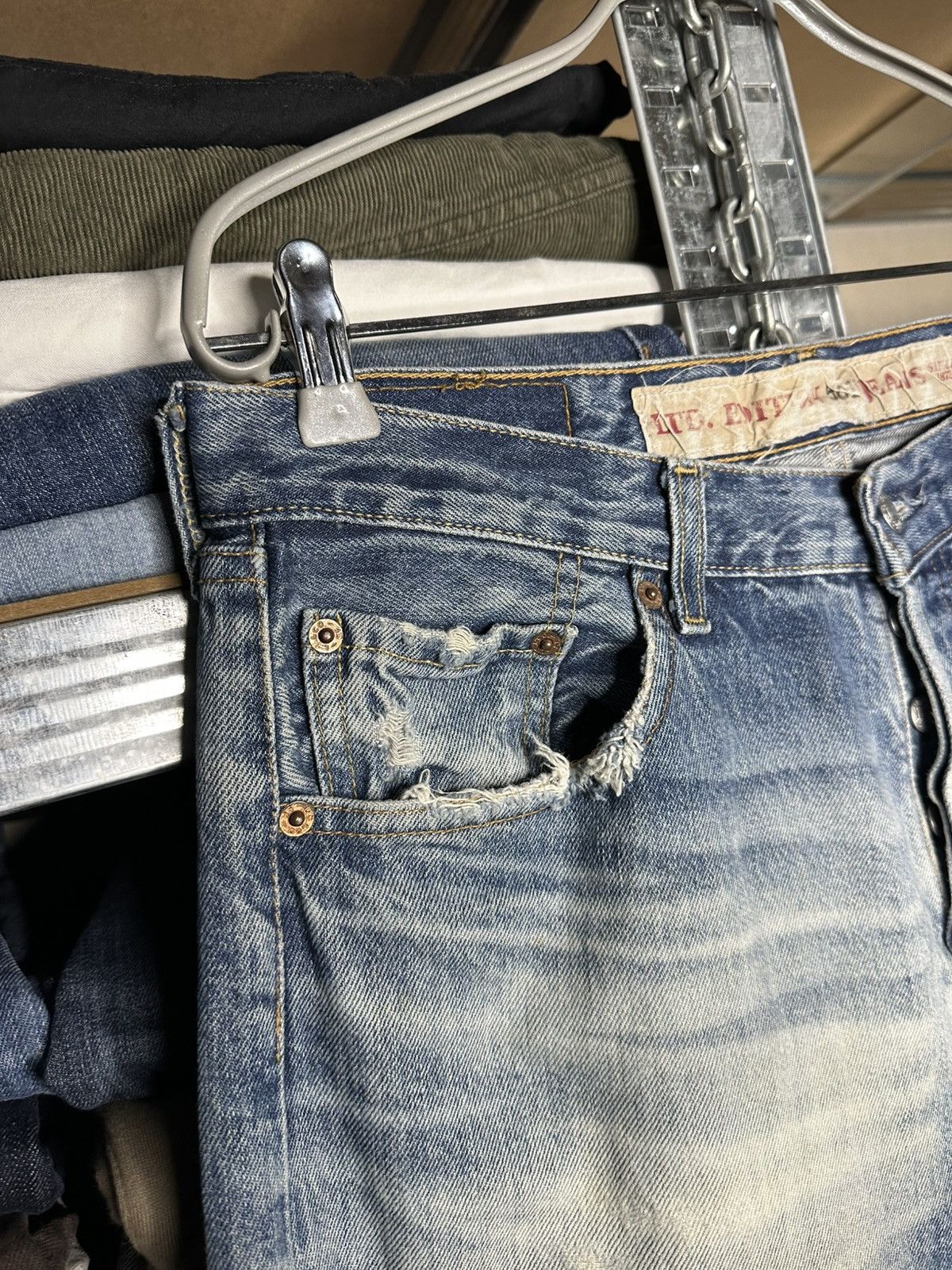 Levi's Levi’s 501 LTD Edition Distressed Denim Jeans Size 34x32 Size US 34 / EU 50 - 10 Thumbnail
