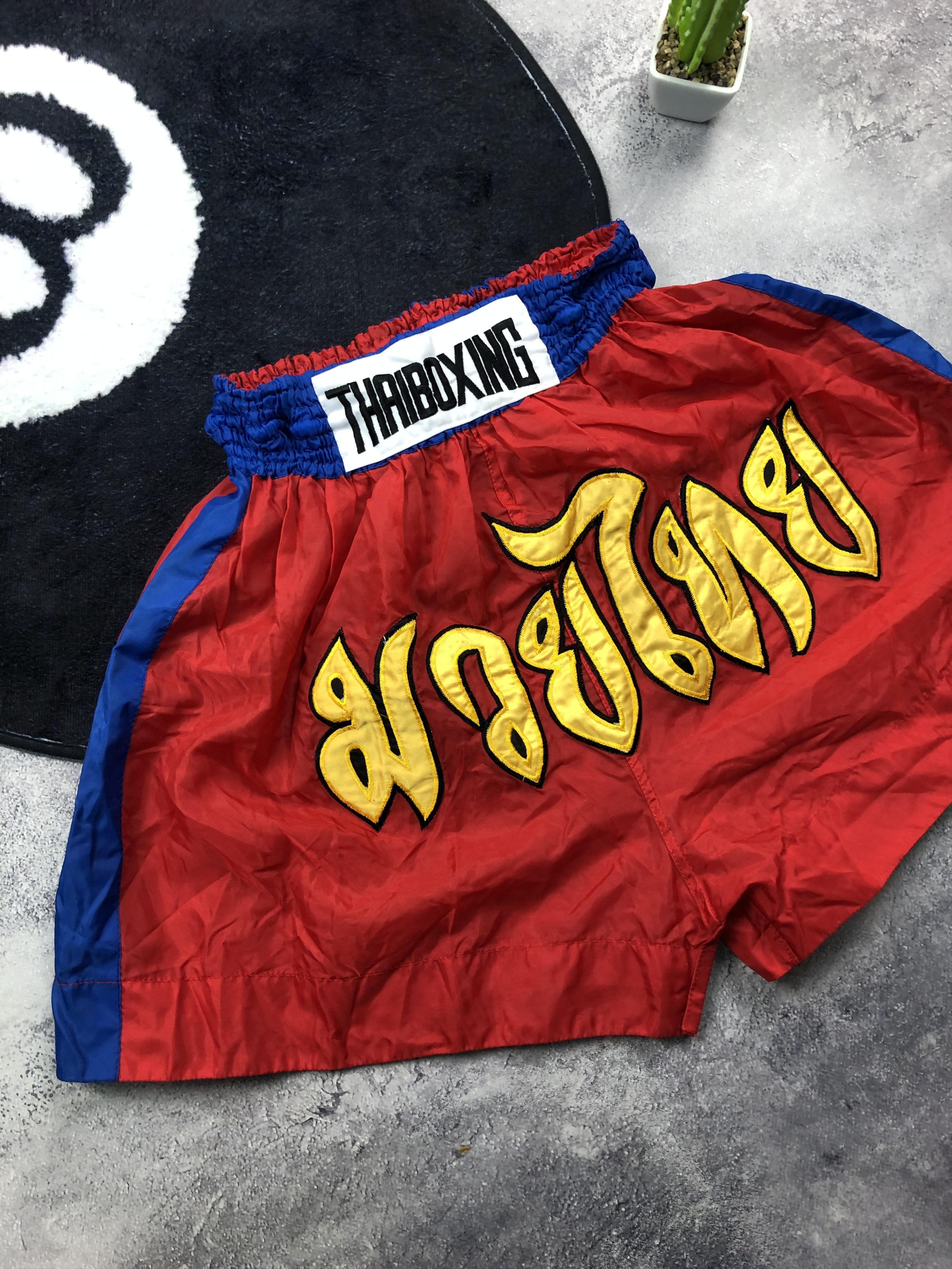 Other MUAI TAI Vintage Big Logo Hype Boxing Sportswear Shorts Size US 32 / EU 48 - 3 Thumbnail