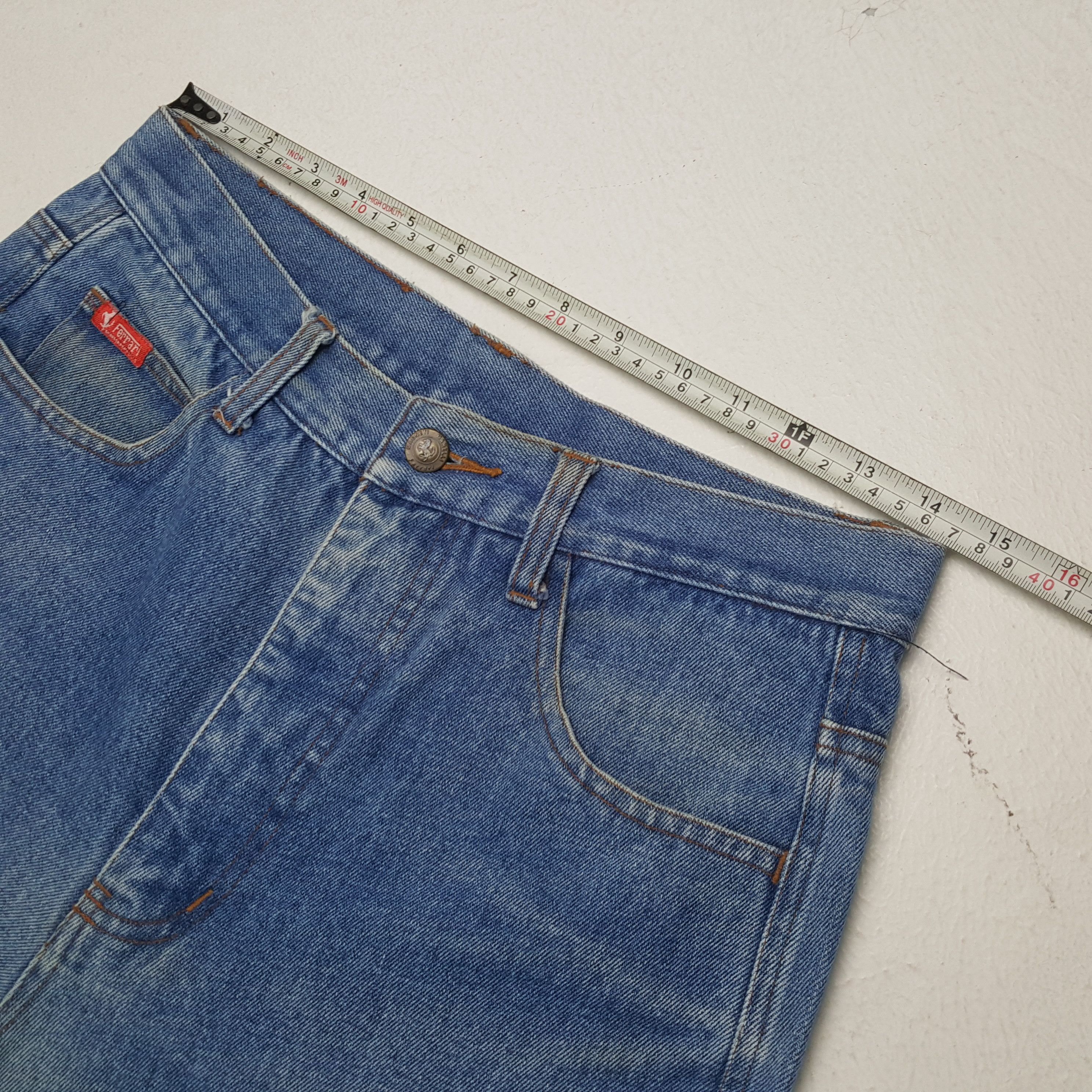 Ferrari × Vintage Vintage FERRARI MAGNETI MARELLI Formula One Jeans Size US 29 - 7 Thumbnail