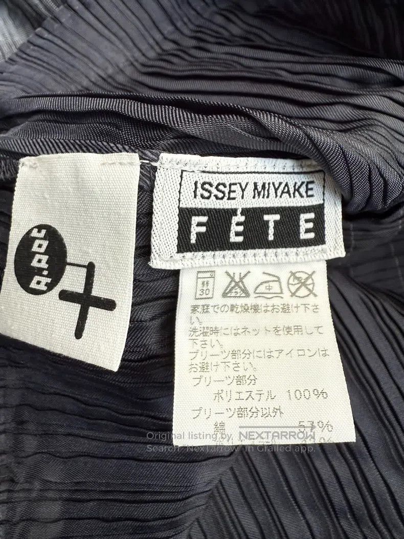 Issey Miyake Issey Miyake Black-grey Gradient Midi Skirt Size 25" / US 0 / IT 36 - 8 Thumbnail