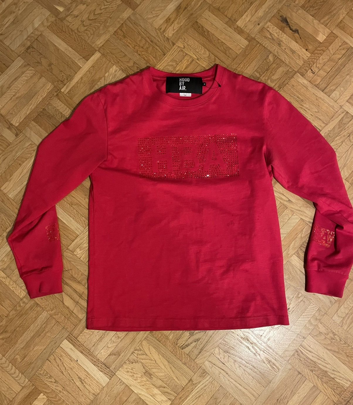 HBA rhinestone long sleeve