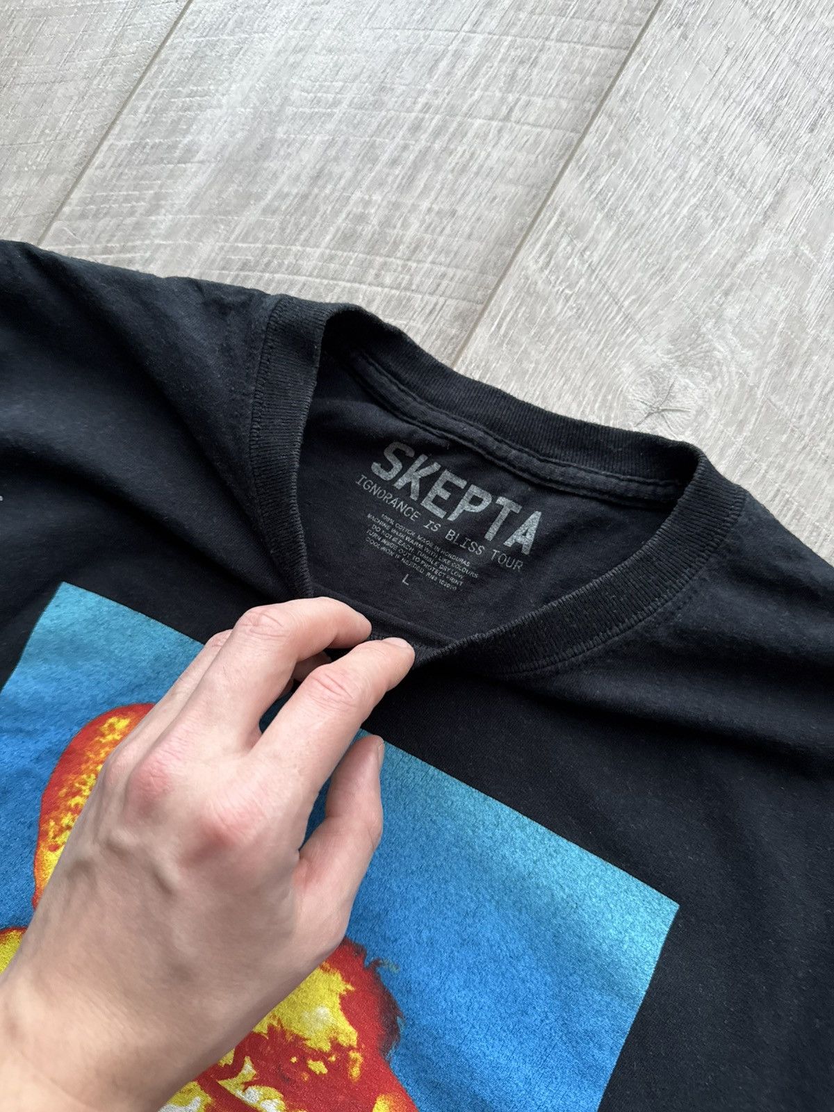 Band Tees Skepta Ignorance Is Bliss Europe Tour T-Shirt Size US L / EU 52-54 / 3 - 4 Thumbnail