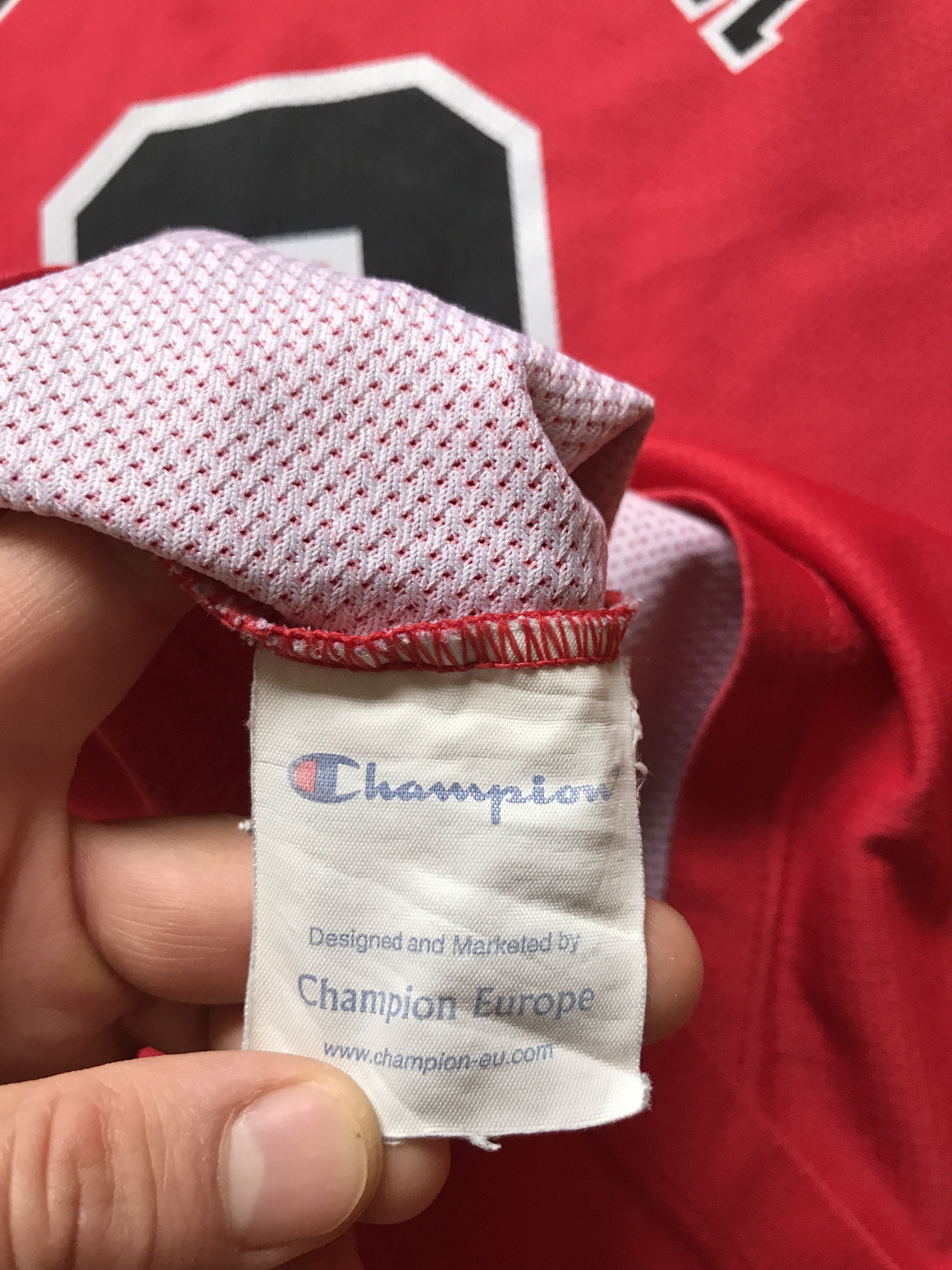 NBA × Vintage Chicago Bulls NBA Champion Jersey #3 Chandler Size US L / EU 52-54 / 3 - 8 Thumbnail