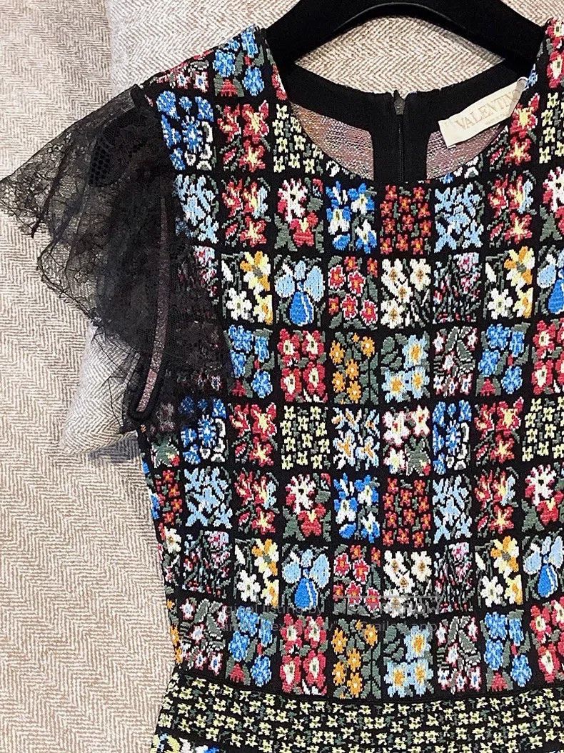 Valentino Valentino Jacquard knitted dress Size XS / US 0-2 / IT 36-38 - 3 Thumbnail