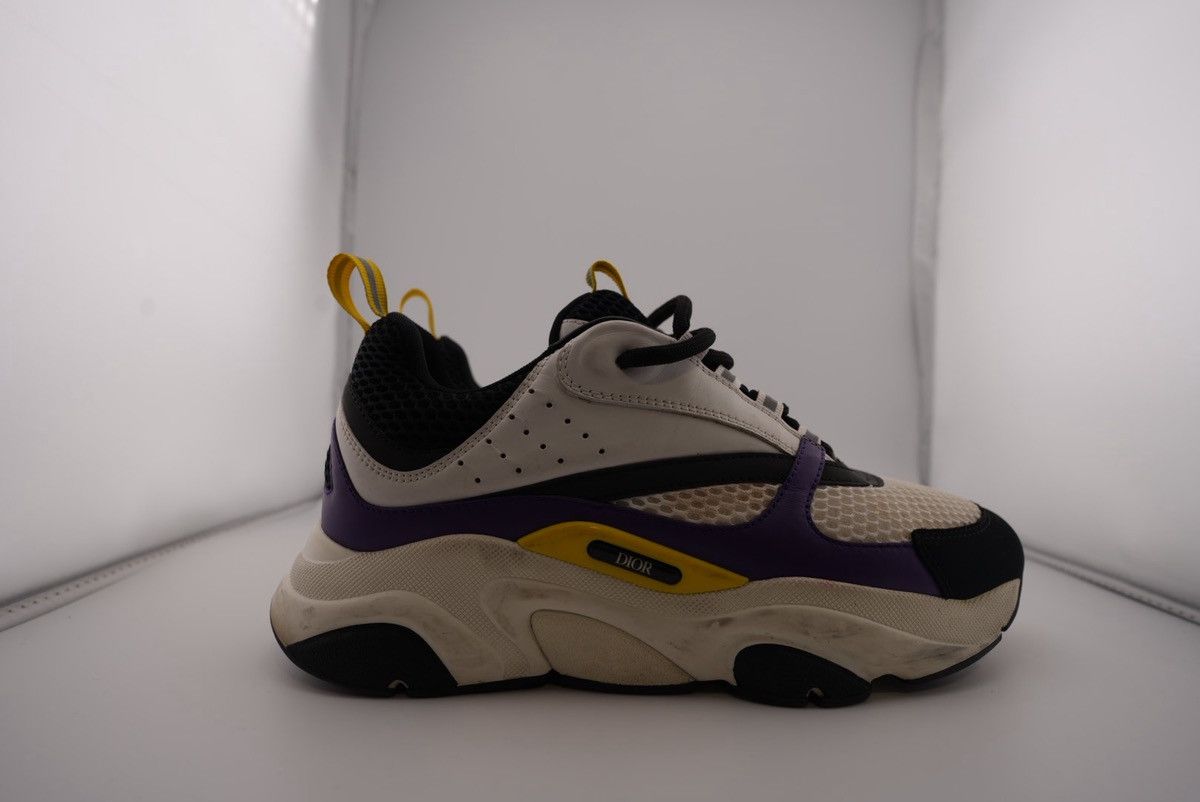 Dior USED DIOR B22 “VIOLET WHITE” SNEAKERS (NO INSOLES) Size US 6.5 / EU 39-40 - 5 Thumbnail