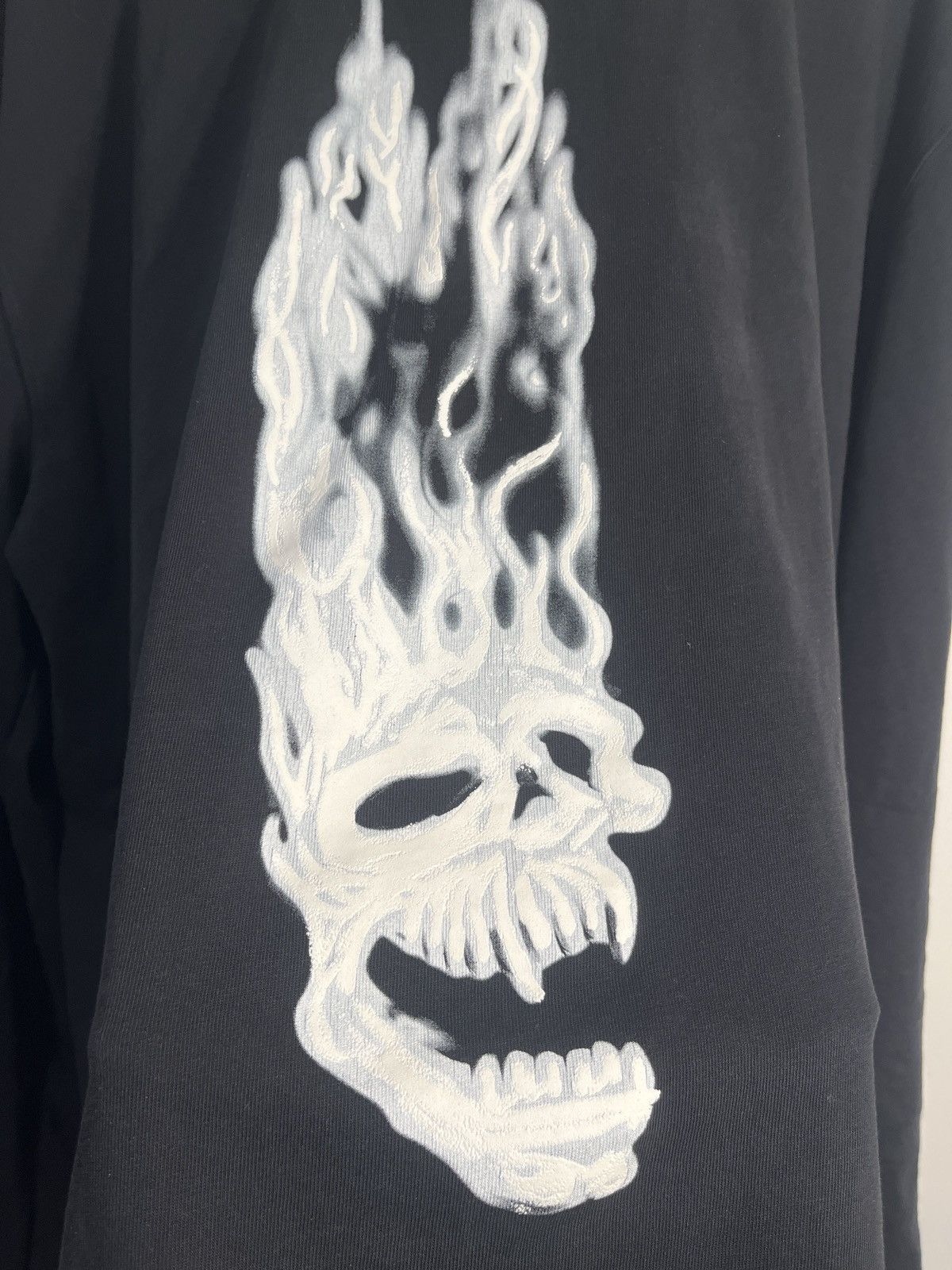 Heron Preston Heron Preston black long sleeve skull and sleeves print Size US XXL / EU 58 / 5 - 3 Thumbnail