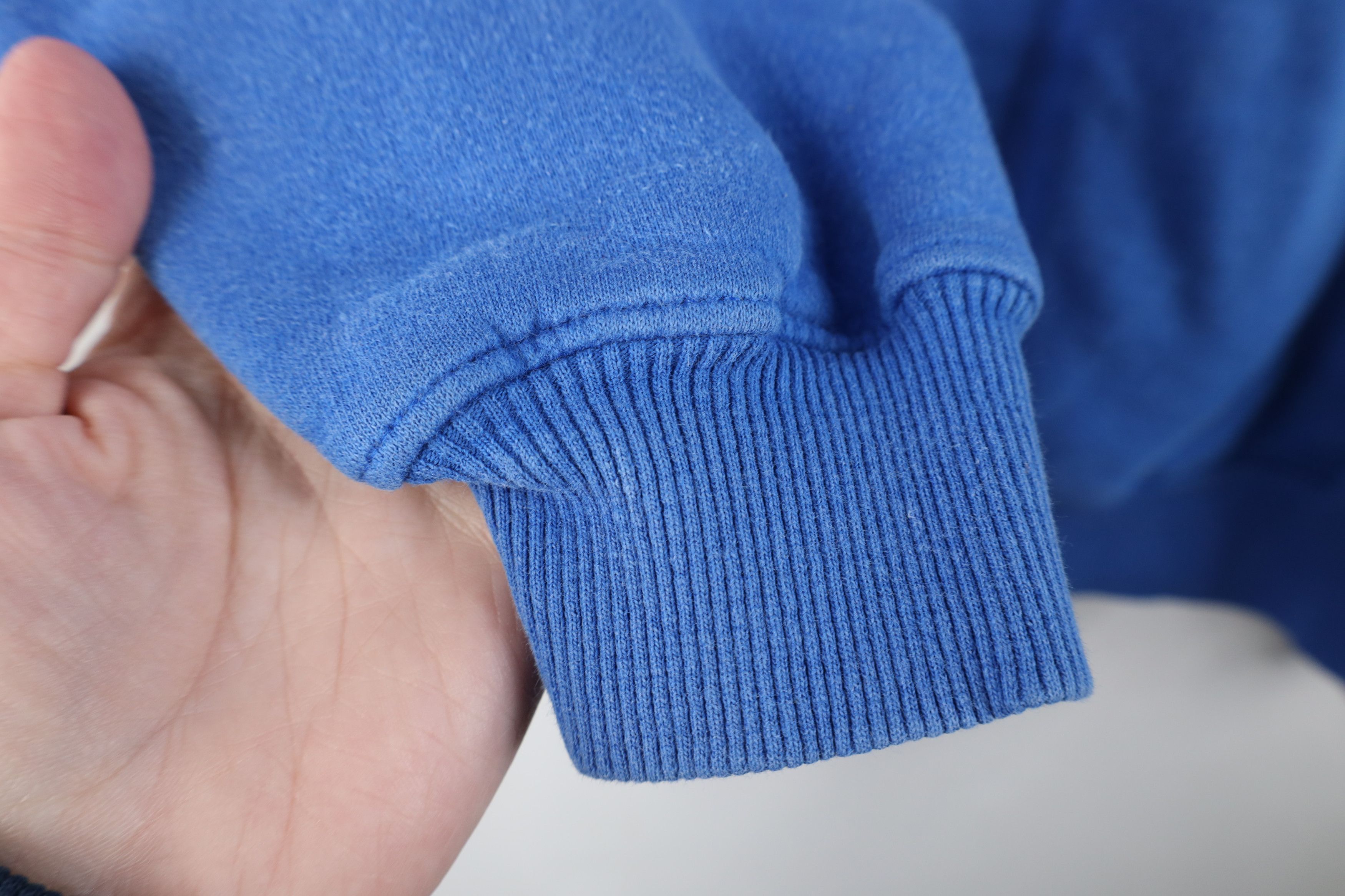 Champion Vintage 90s Y2K Champion Heavyweight Hoodie Sweatshirt Blue Size US M / EU 48-50 / 2 - 7 Thumbnail