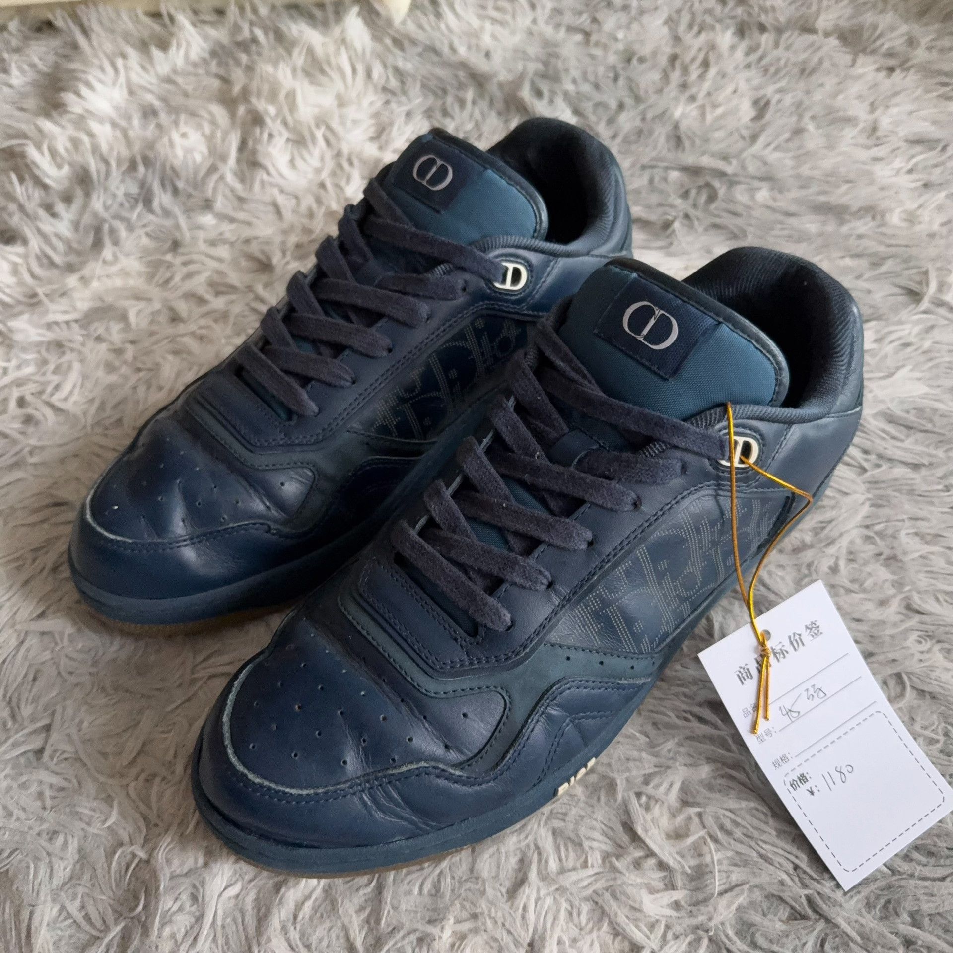 Dior Dior Black Lowtop Sneakers 45 Men Size US 11.5 / EU 44-45 - 1 Thumbnail