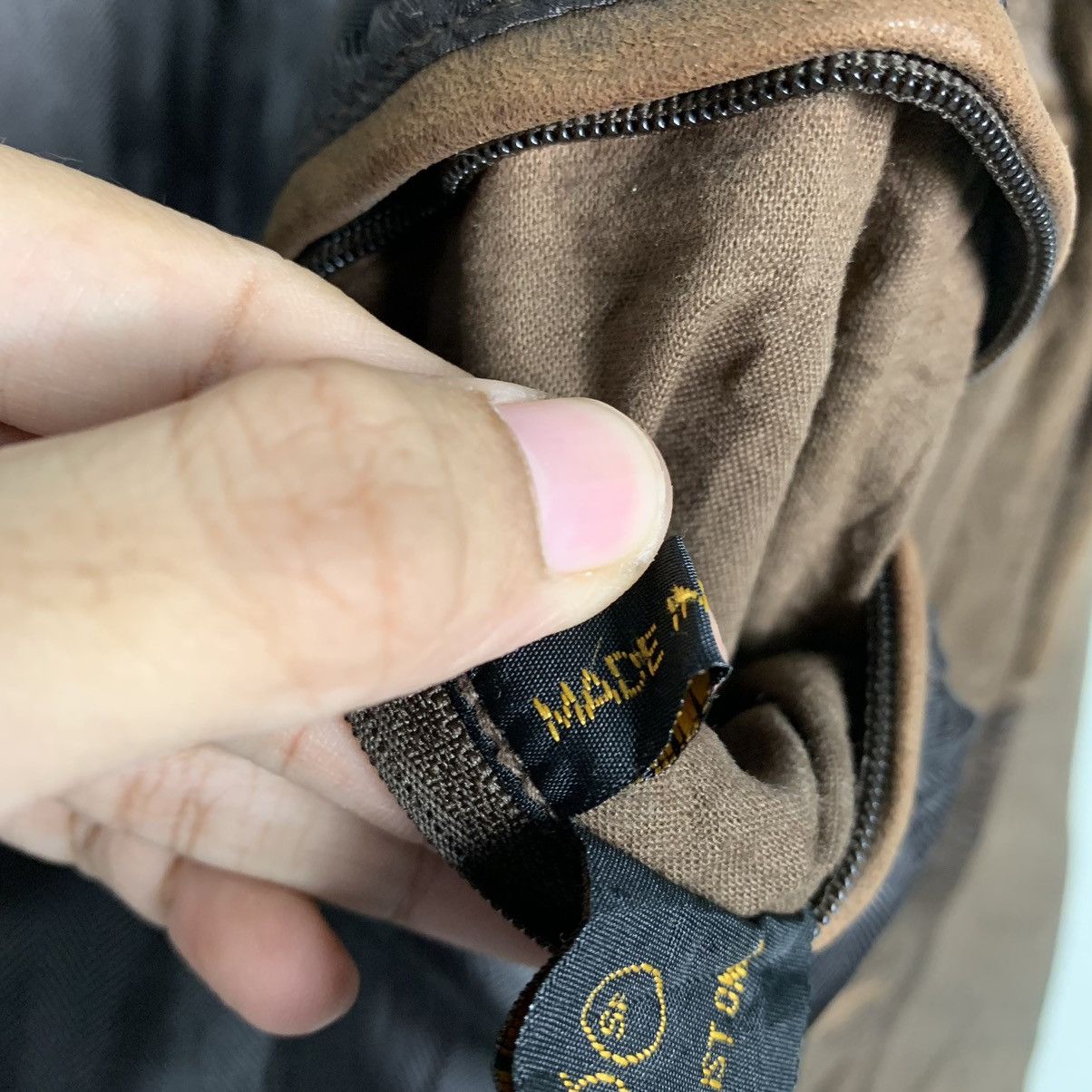 Japanese Brand Cow Leather Jacket