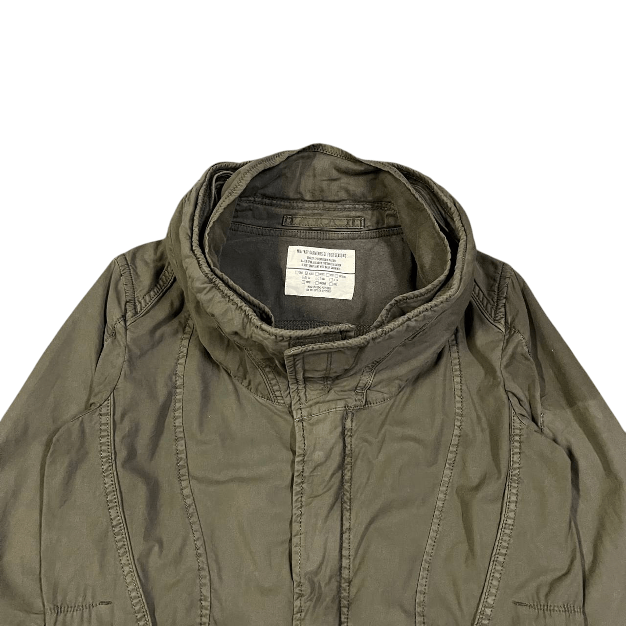 If Six Was Nine Vintage 00's Goa Cyber Military Bono Jacket Punk Size US S / EU 44-46 / 1 - 2 Thumbnail