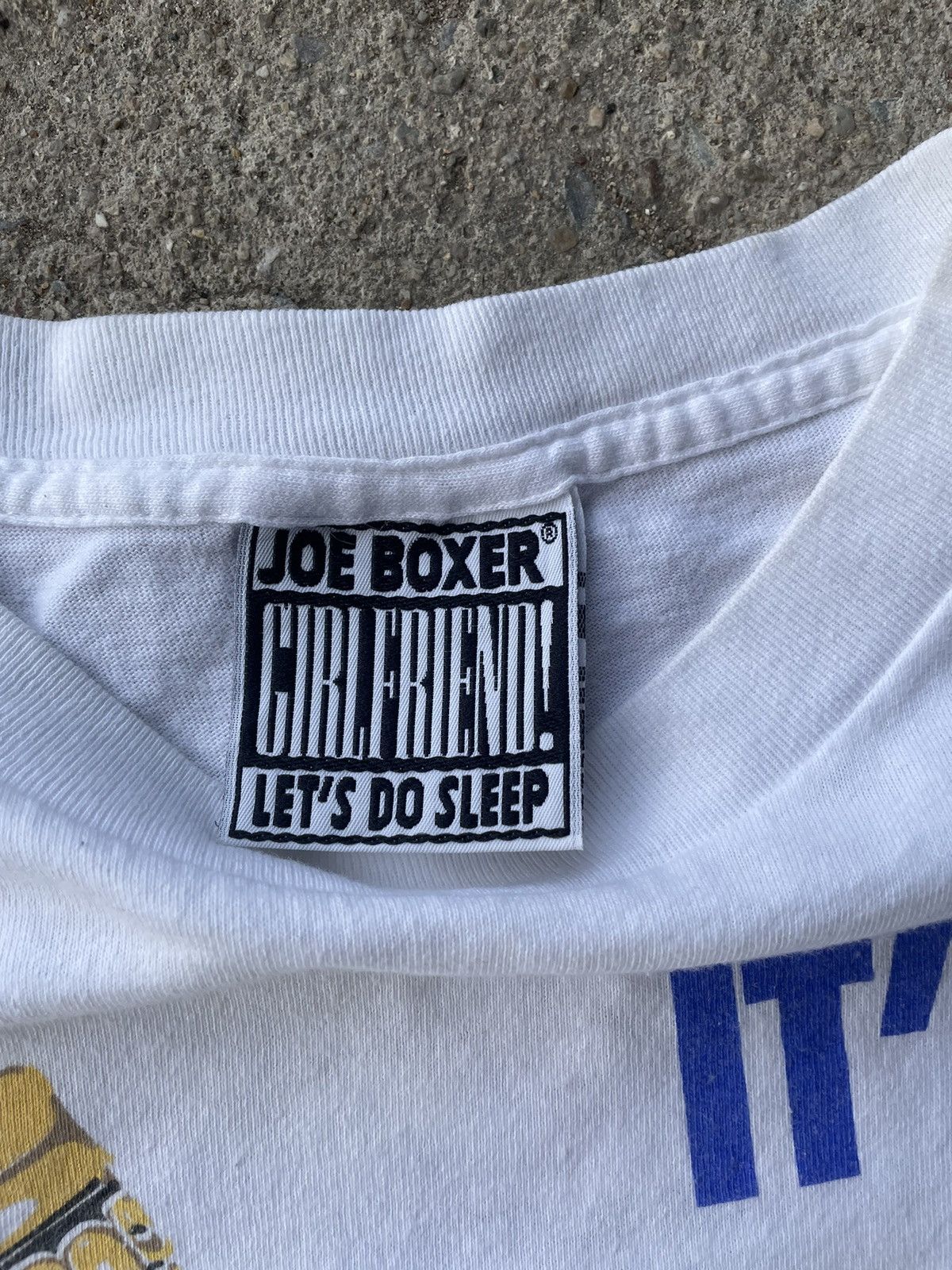 Joe Boxer Vintage Joe Boxer Do You Know Where Your Mother Is ? T-shirt Size US XL / EU 56 / 4 - 4 Thumbnail