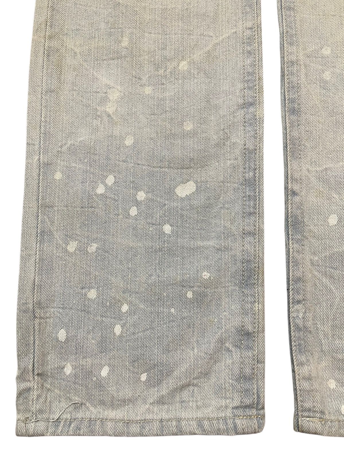 Hysteric Glamour Vintage Japanese Brand Mud Wash Distressed Painted Jeans Size US 32 / EU 48 - 7 Thumbnail