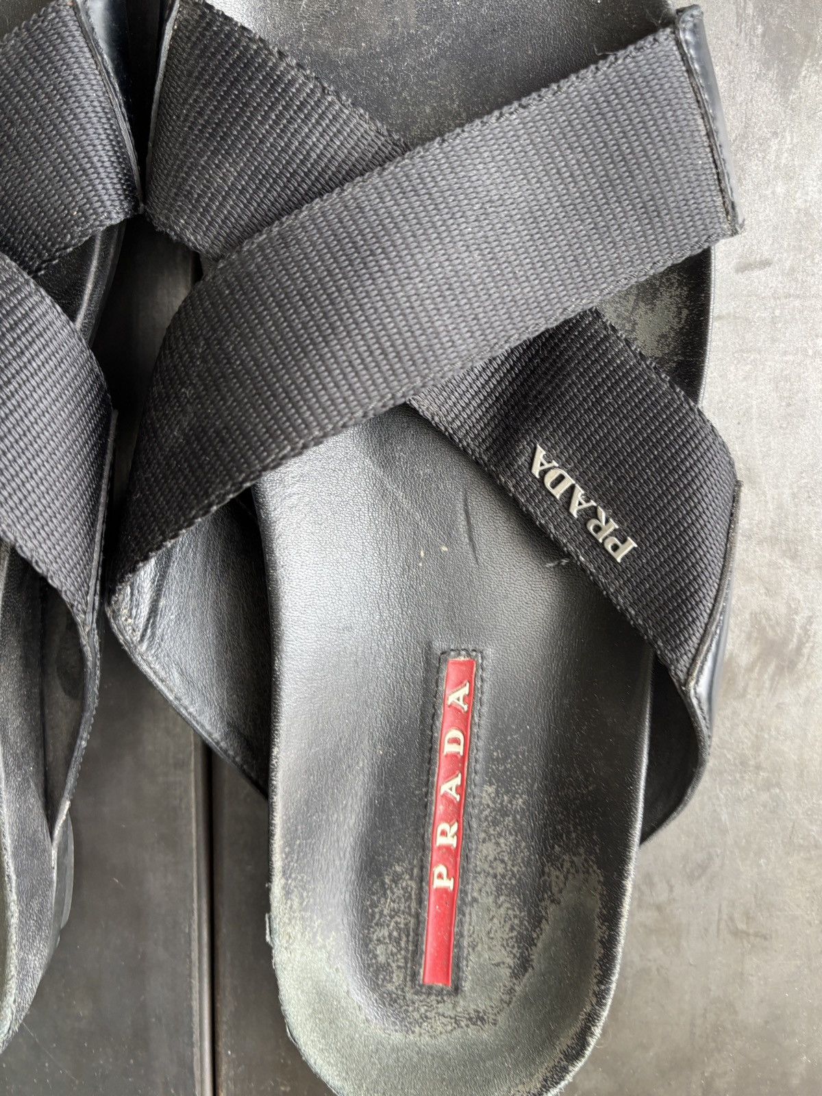 Prada 2018 Prada Sandals Prada Sport 4X2210 Nastro Nylon Cross Size US 10 / EU 43 - 5 Thumbnail