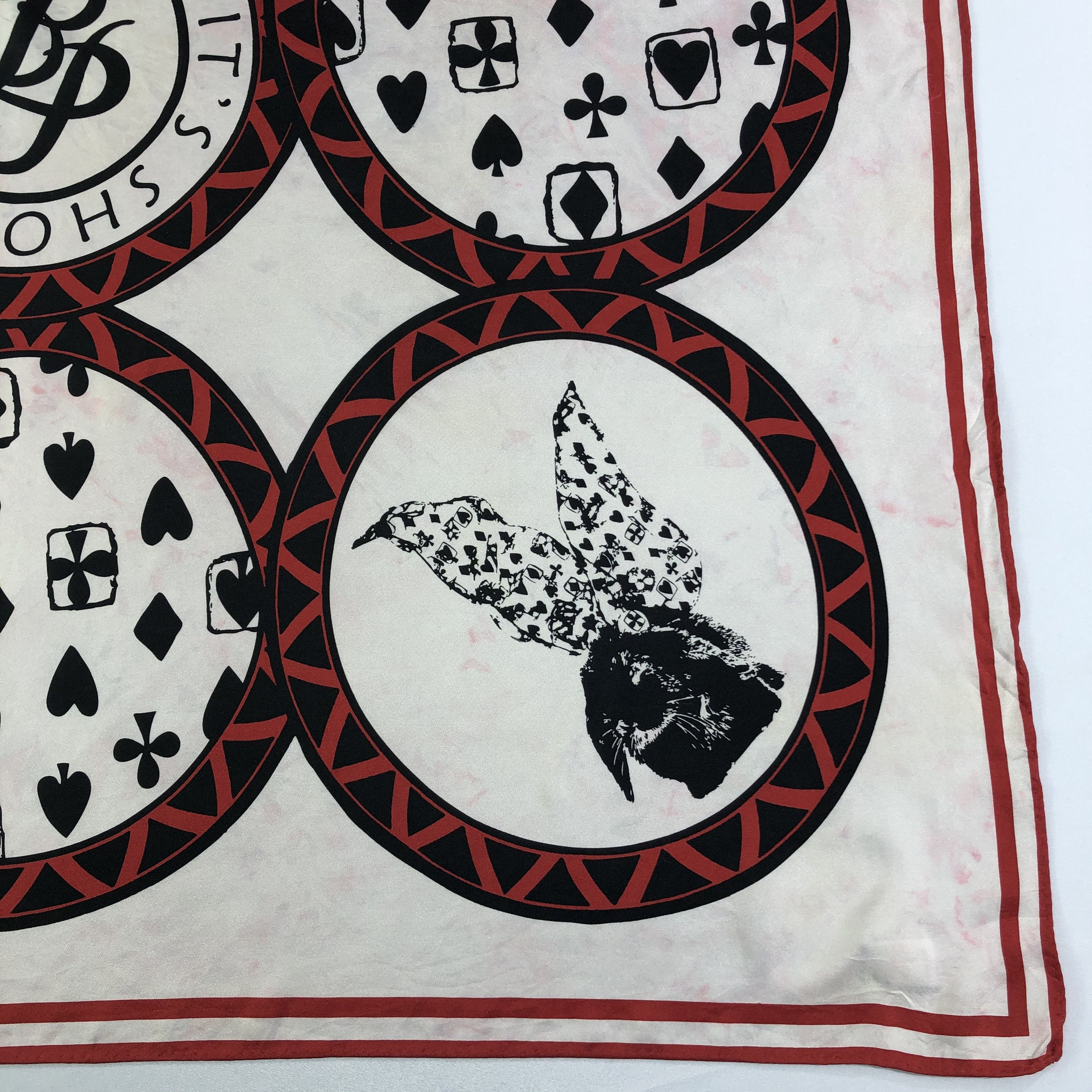 BEANPOLE × Vintage Vintage Bean Pole Silk Scarf Size ONE SIZE - 4 Thumbnail