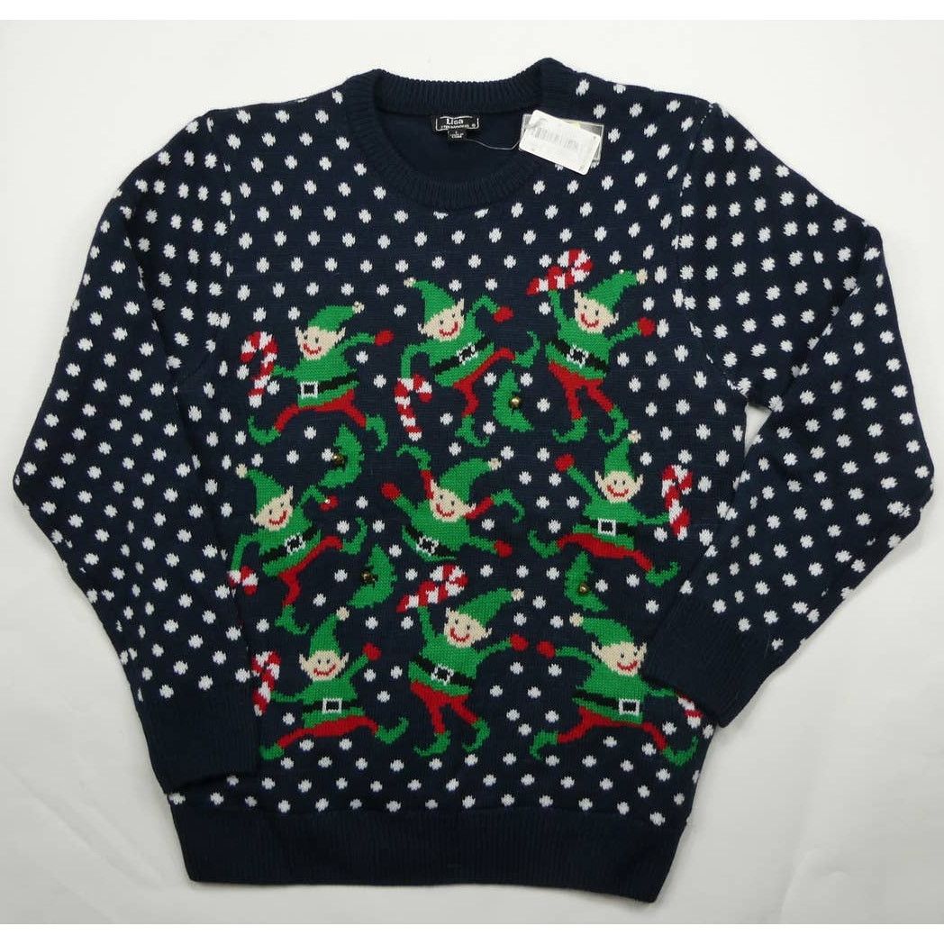 Other Lisa International light up Christmas Holiday sweater, LG Size L / US 10 / IT 46 - 1 Thumbnail