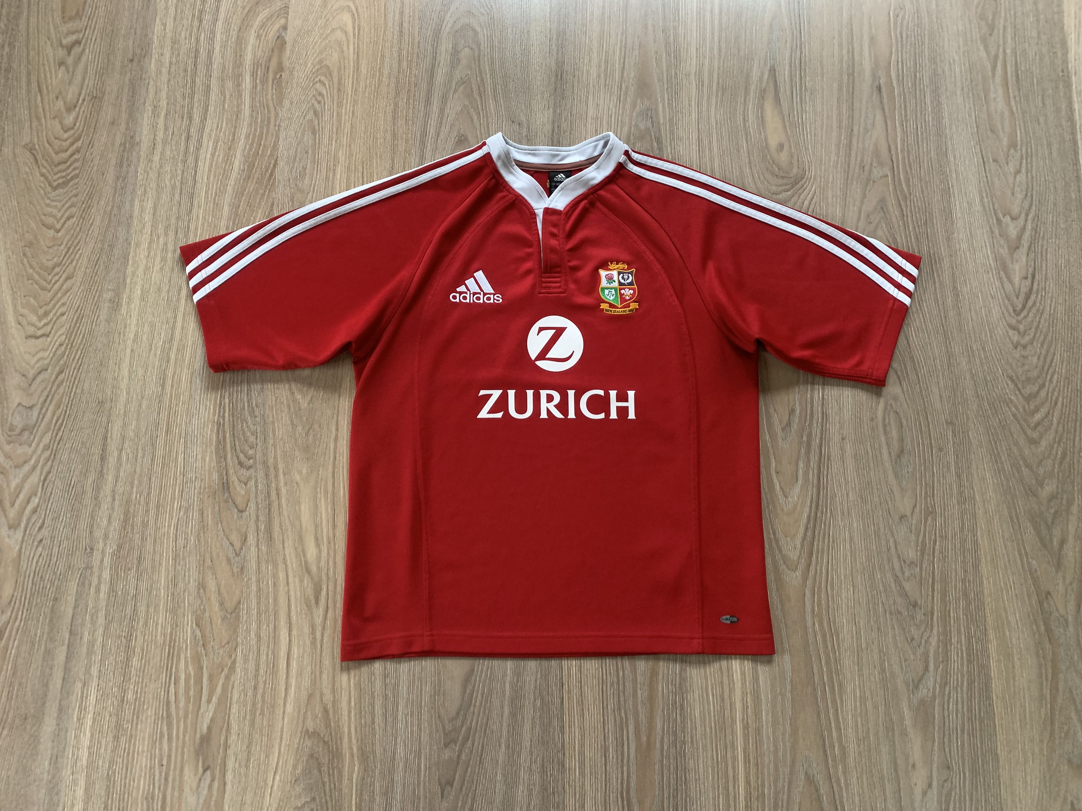 Adidas Men's Vintage New Zealand Rugby Jersey World Cup WRU