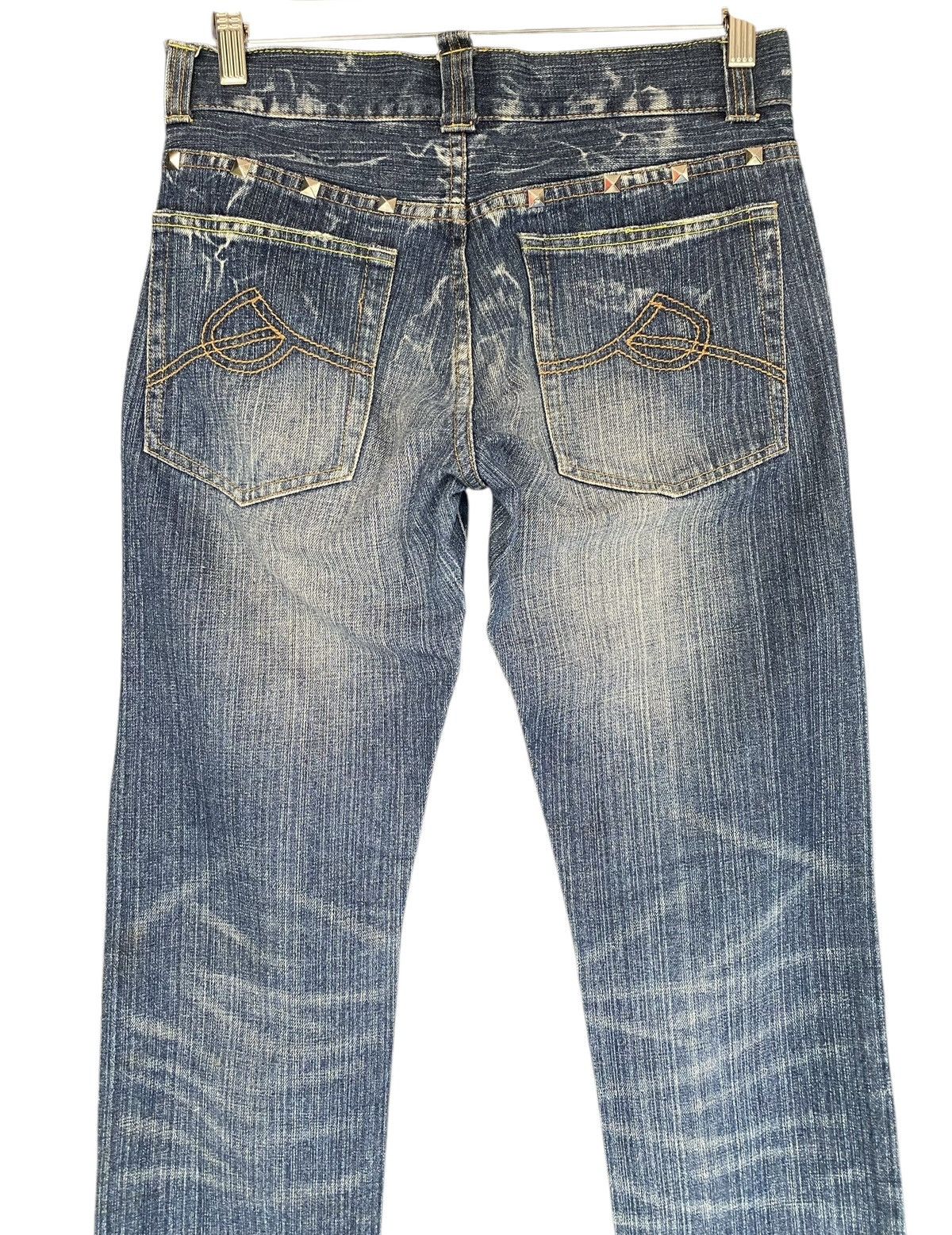If Only Was True × Japanese Brand Rare PEAKASSO spike skinny jeans Size 30" / US 8 / IT 44 - 8 Thumbnail