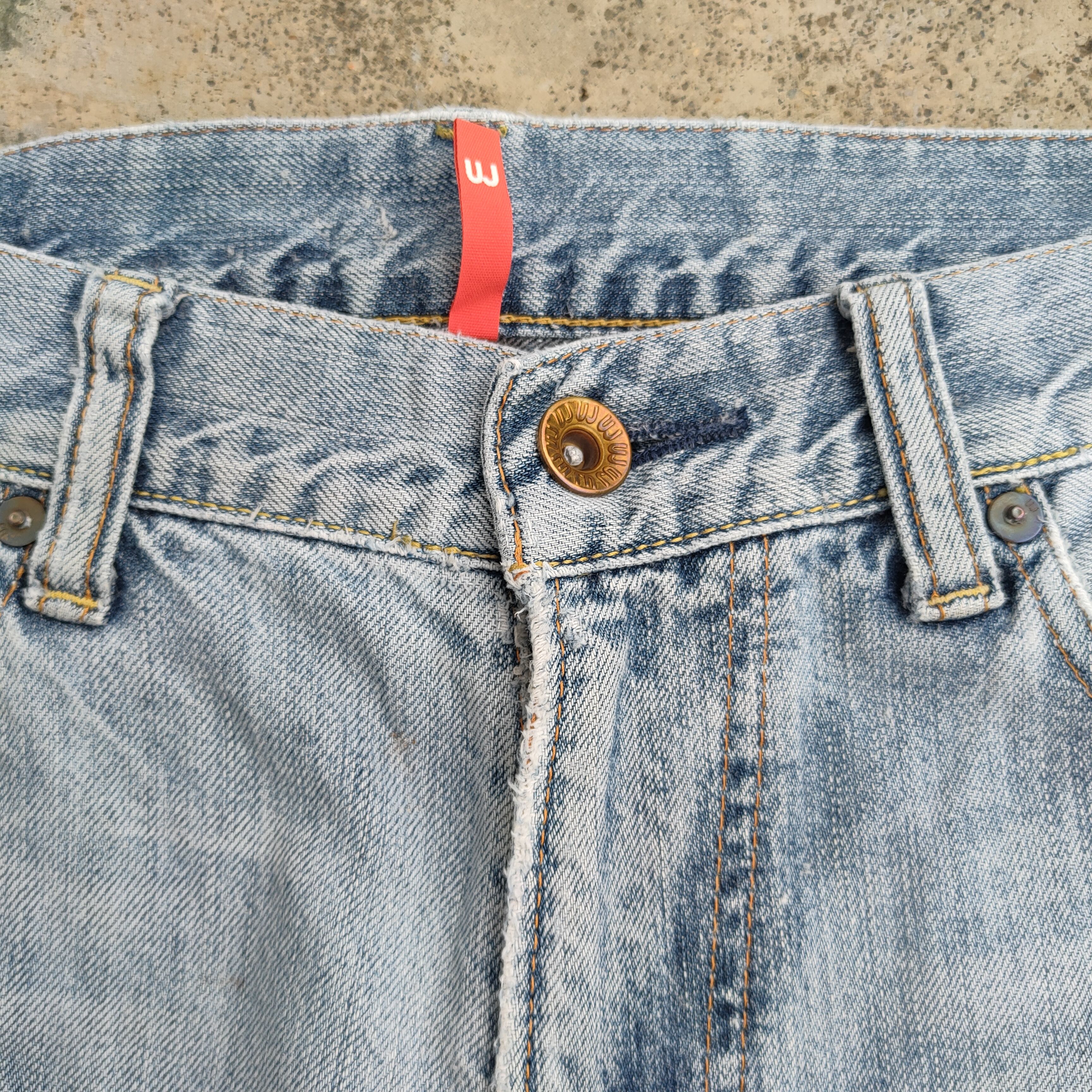 Japanese Brand VINTAGE JAPANESE FADED BLUE JEANS DENIM PANTS Size US 33 - 5 Thumbnail