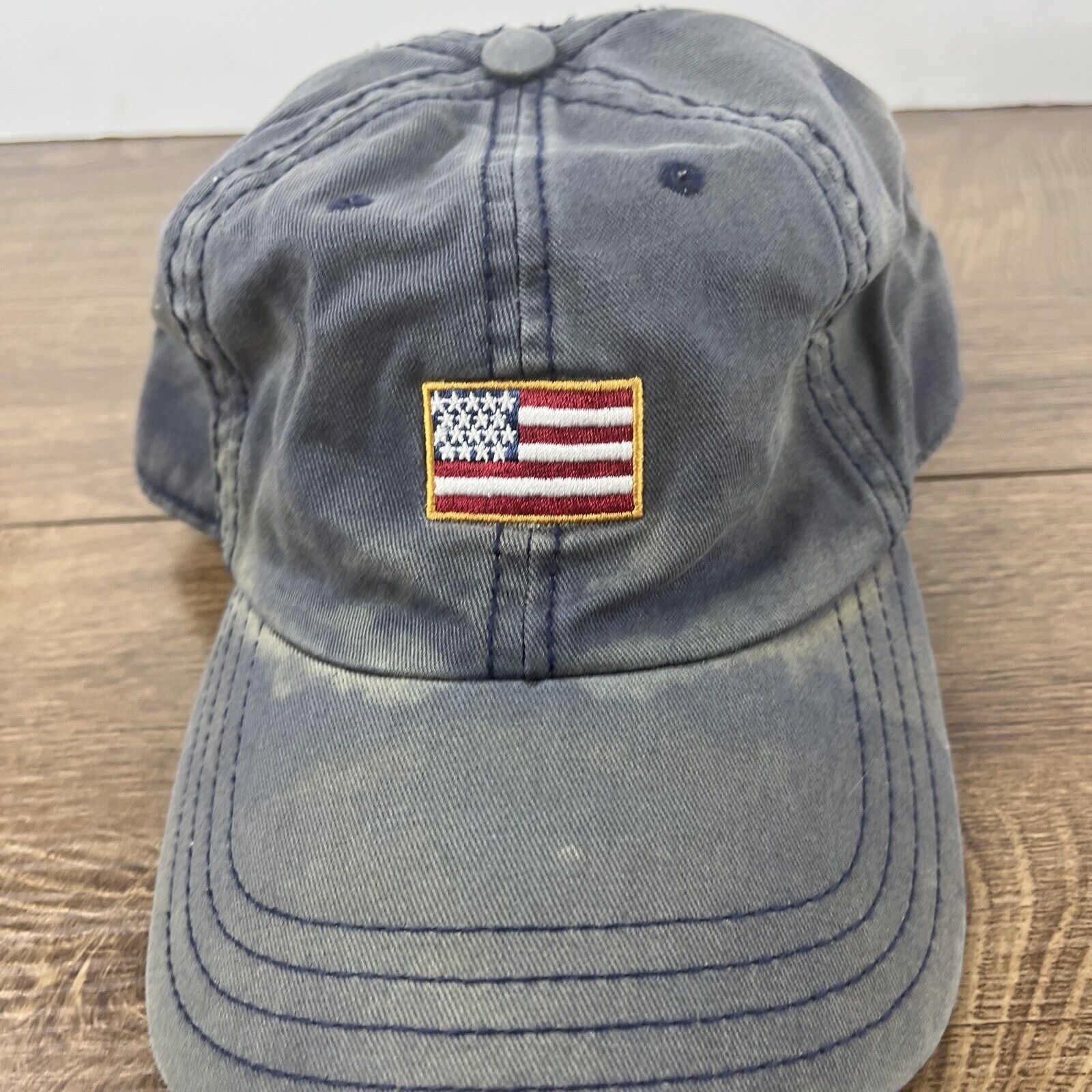 Other American Glag Hat USA Flag Baseball Hat Gray Hat Adjustable Size ONE SIZE - 4 Thumbnail