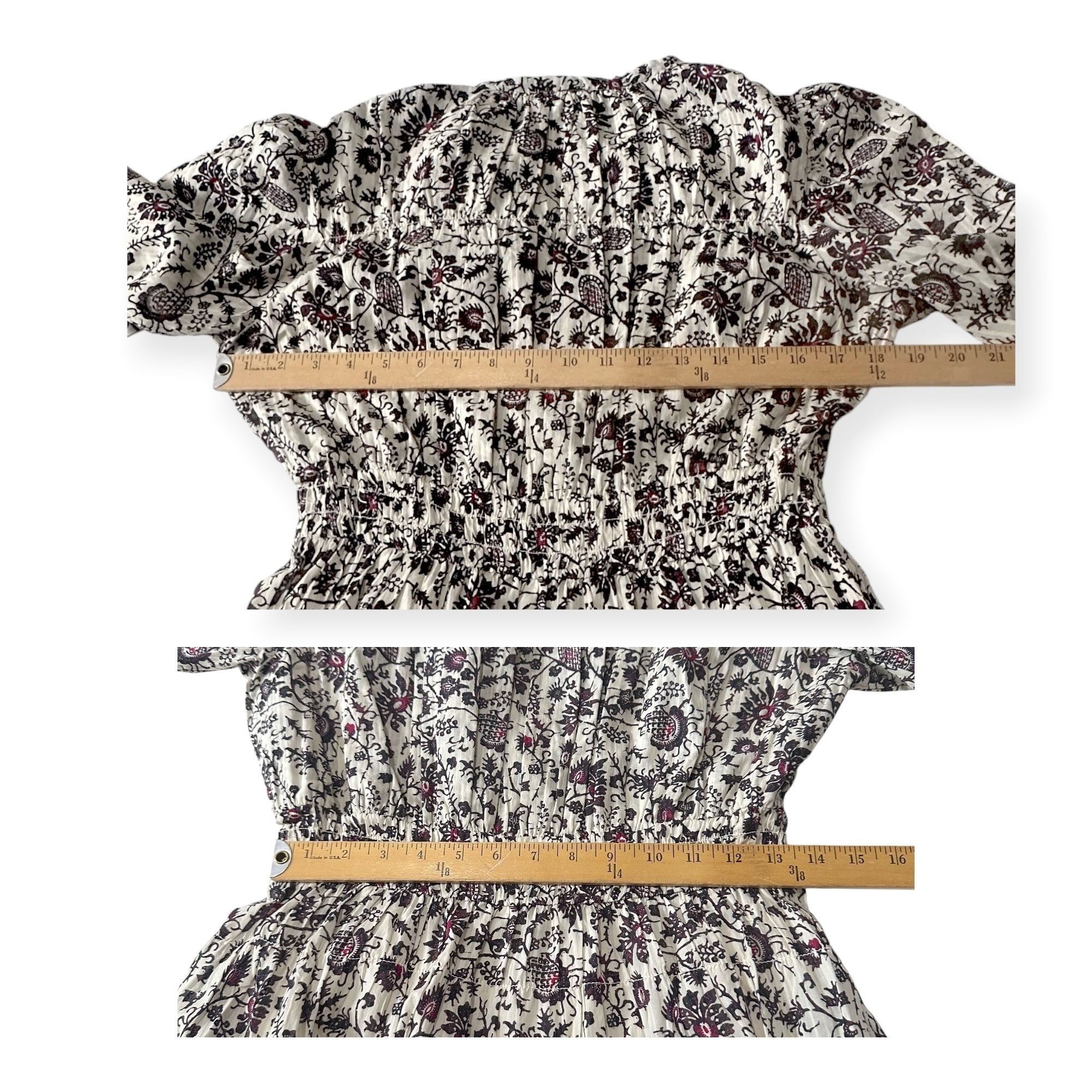 Ulla Johnson Ulla Johnson Mona Midi Dress Size 2 Cosmos Floral Boho NWT Size XS / US 0-2 / IT 36-38 - 10 Thumbnail