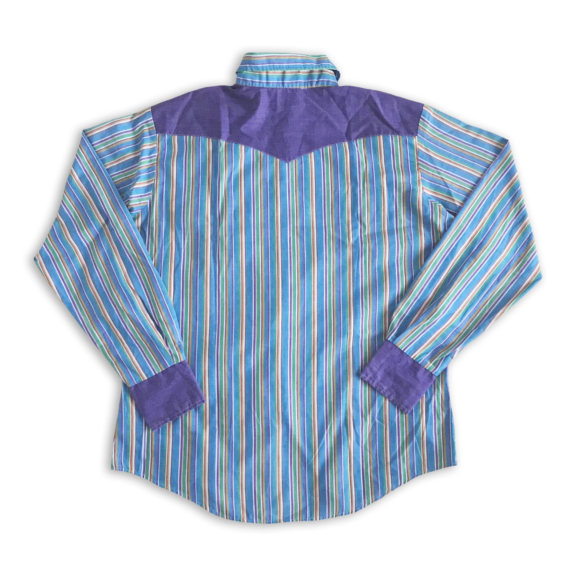 Kennington Ltd. Vintage 60s 70s KENNINGTON LTD. Button Up Shirt Striped XL Size US XL / EU 56 / 4 - 3 Thumbnail