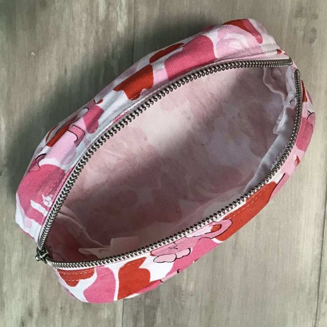 Bape × Kaws BAPE × KAWS Bendy ABC Camo Pink Pouch a bathing ape NIGO Size ONE SIZE - 5 Thumbnail
