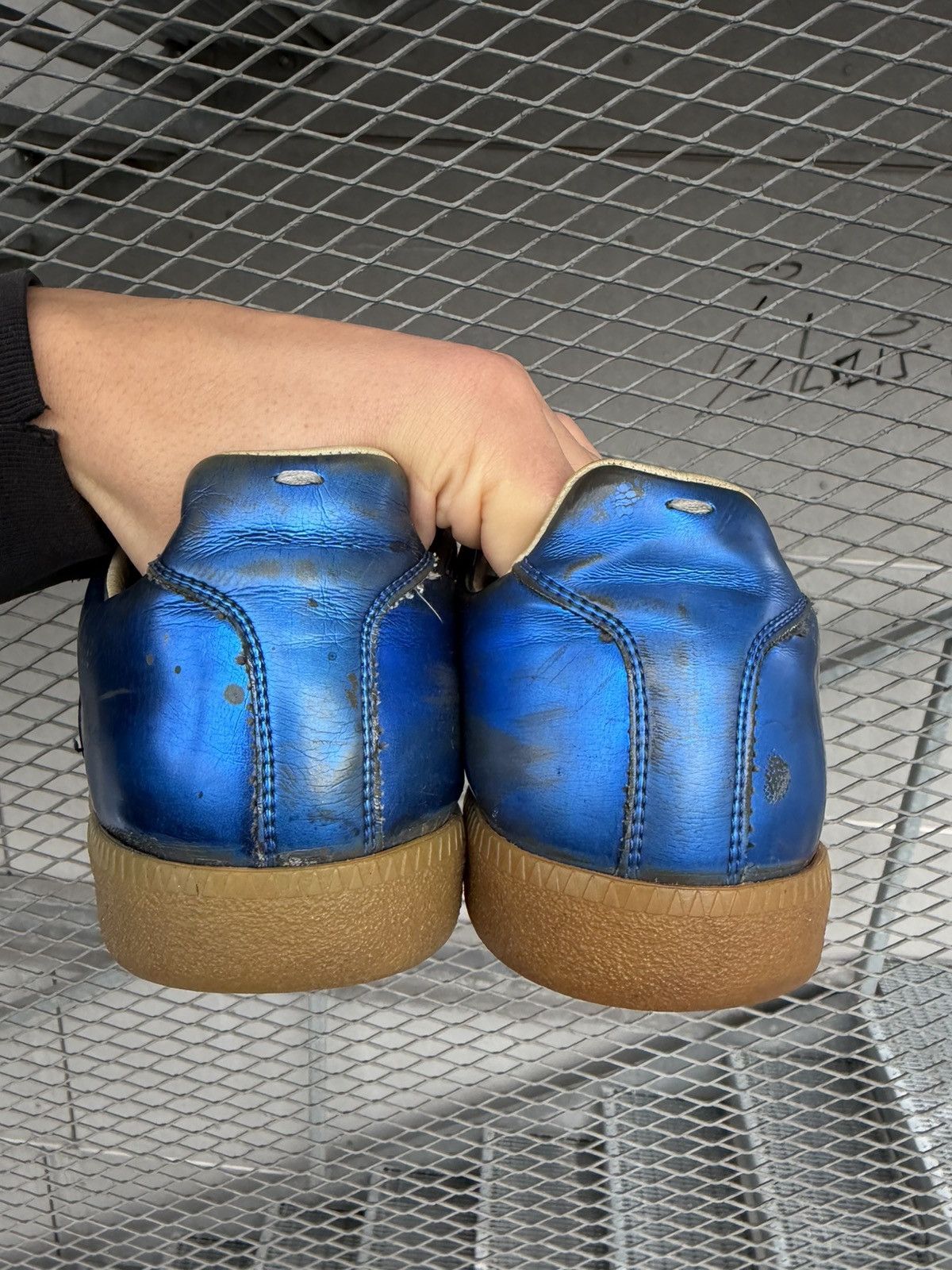 Maison Margiela Maison Margiela GAT Metallic Replica Sneakers Size US 10 / EU 43 - 8 Thumbnail