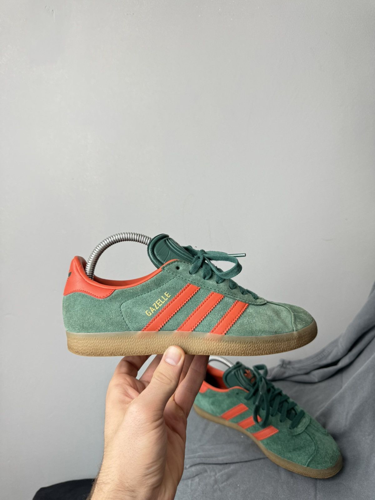 Adidas Vintage Style Adidas Gazelle Low Top Suede Trainers Sneakers Size US 6 / EU 39 - 4 Thumbnail