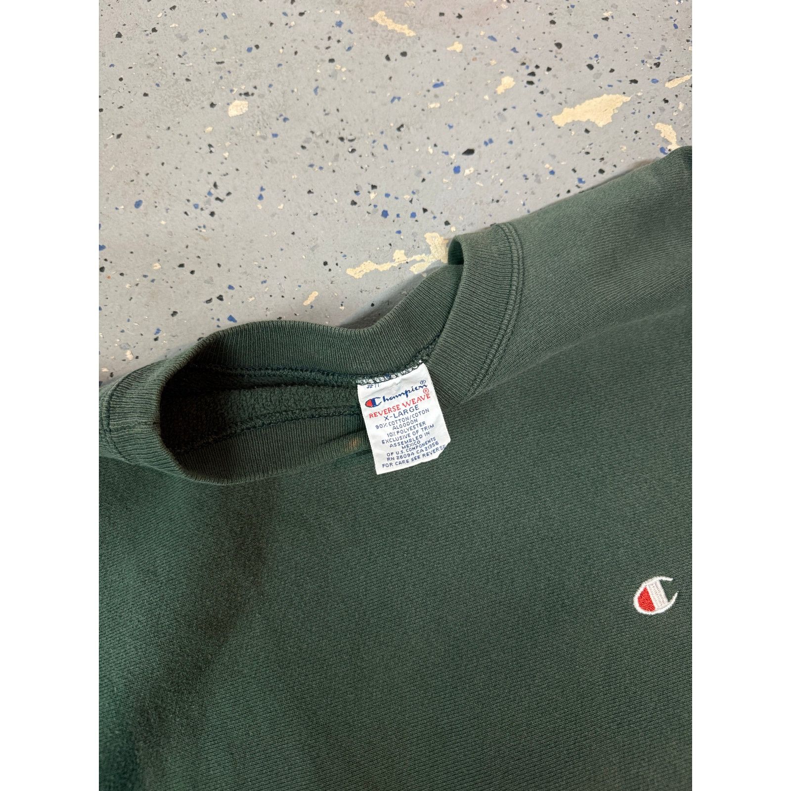 Champion Forest green 90s Champion reverse weave Size US XL / EU 56 / 4 - 5 Thumbnail