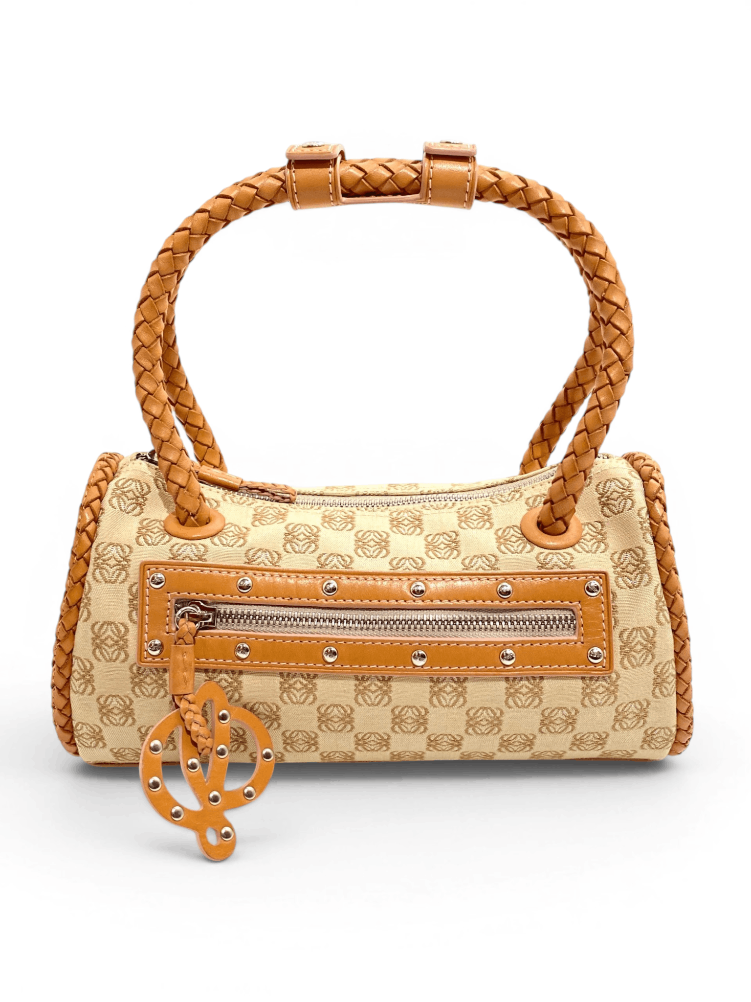 Loewe LOEWE Anagram Logo Monogram Leather Baguette Hand Bag Size ONE SIZE - 1 Thumbnail
