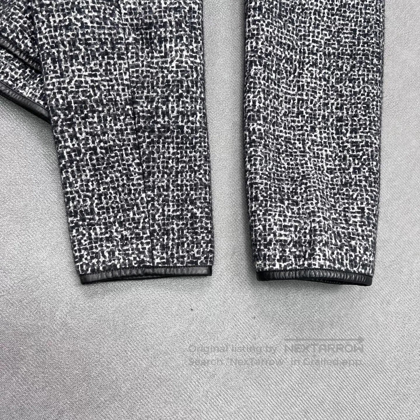 Bottega Veneta Bottega Veneta Dark Gray Houndstooth Men's Jacket. Size US M / EU 48-50 / 2 - 5 Thumbnail