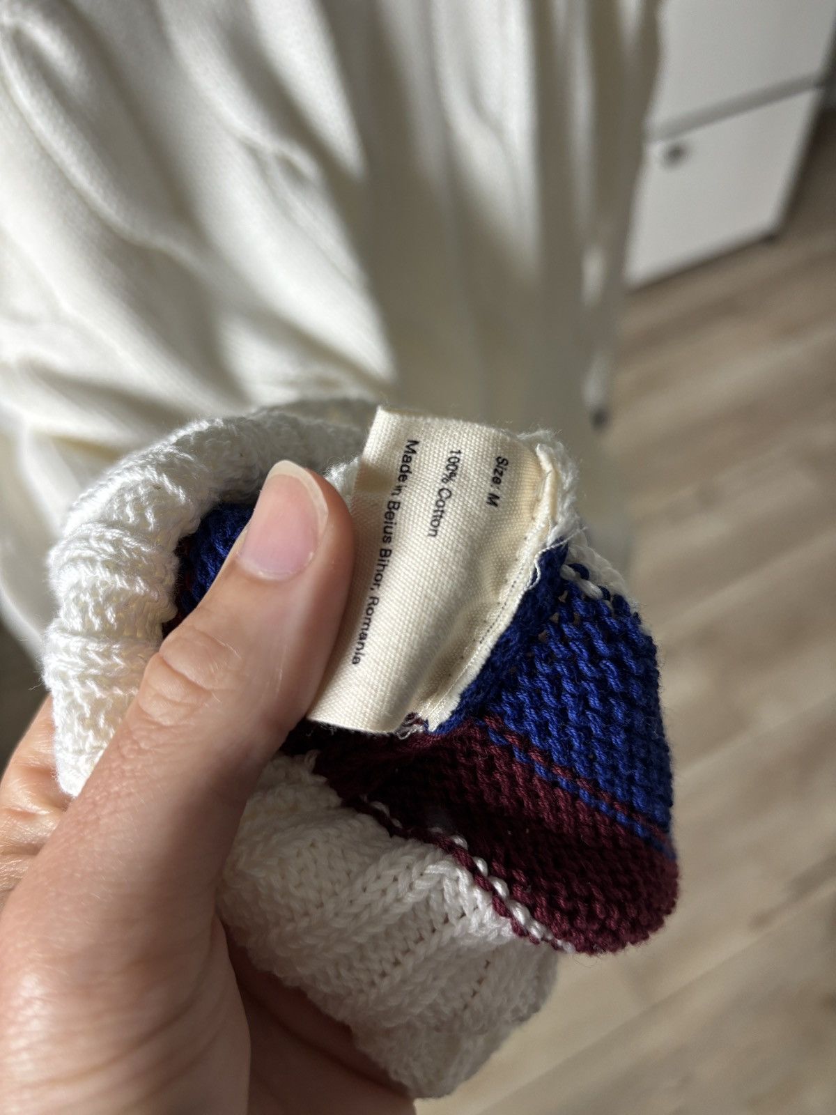Bode BODE | KNIT LOGO TENNIS SWEATER Size US M / EU 48-50 / 2 - 10 Thumbnail