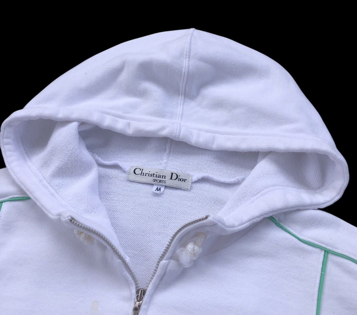 Christian Dior Monsieur Christian Dior Sport Embroidery Logo Hoodie ZipperSweatshirt Size M / US 6-8 / IT 42-44 - 12 Thumbnail