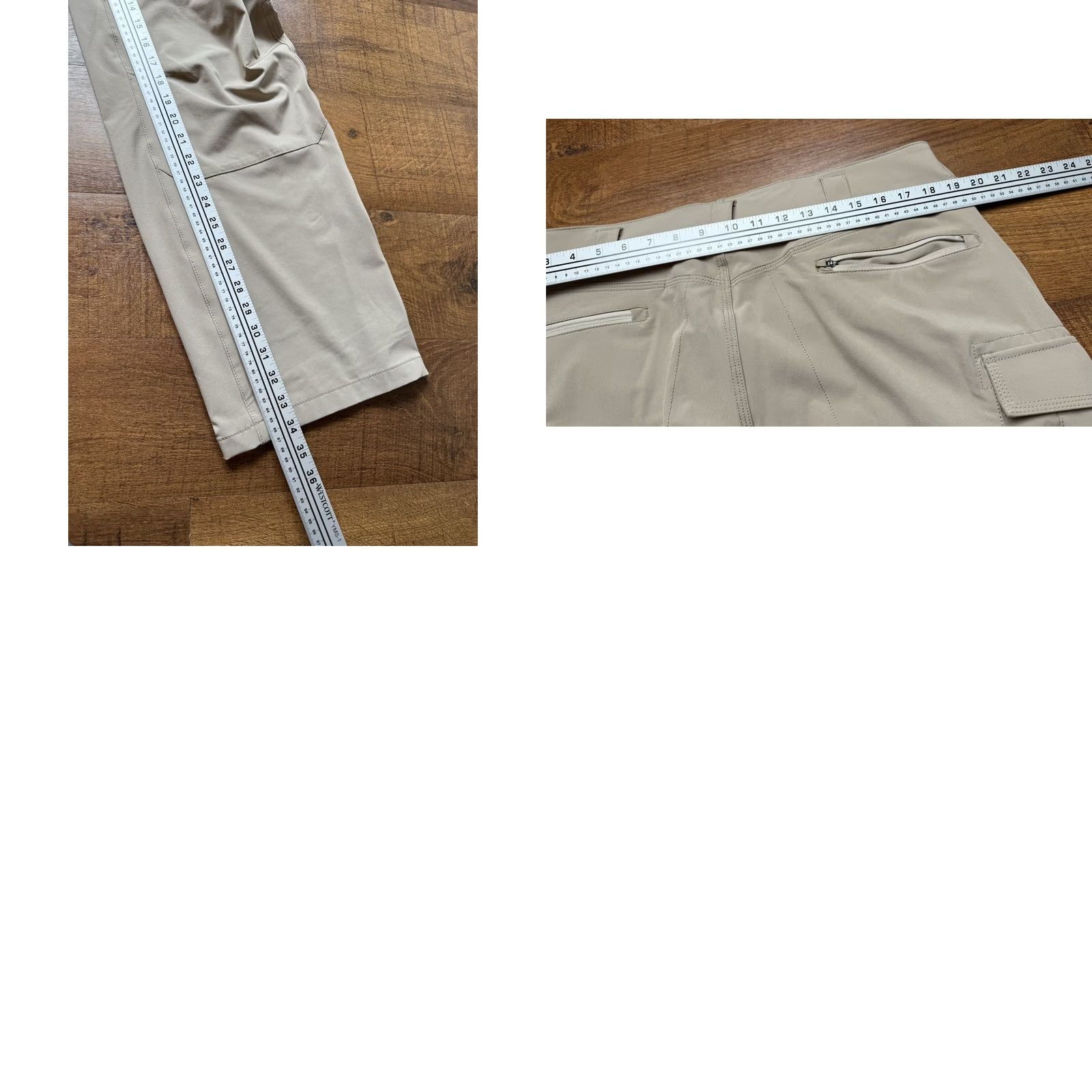Vintage 5.11 Tactical Mens Cargo Pants - 38x34 Beige Traverse 2.0 Workwear - Utility Size US 38 / EU 54 - 8 Thumbnail