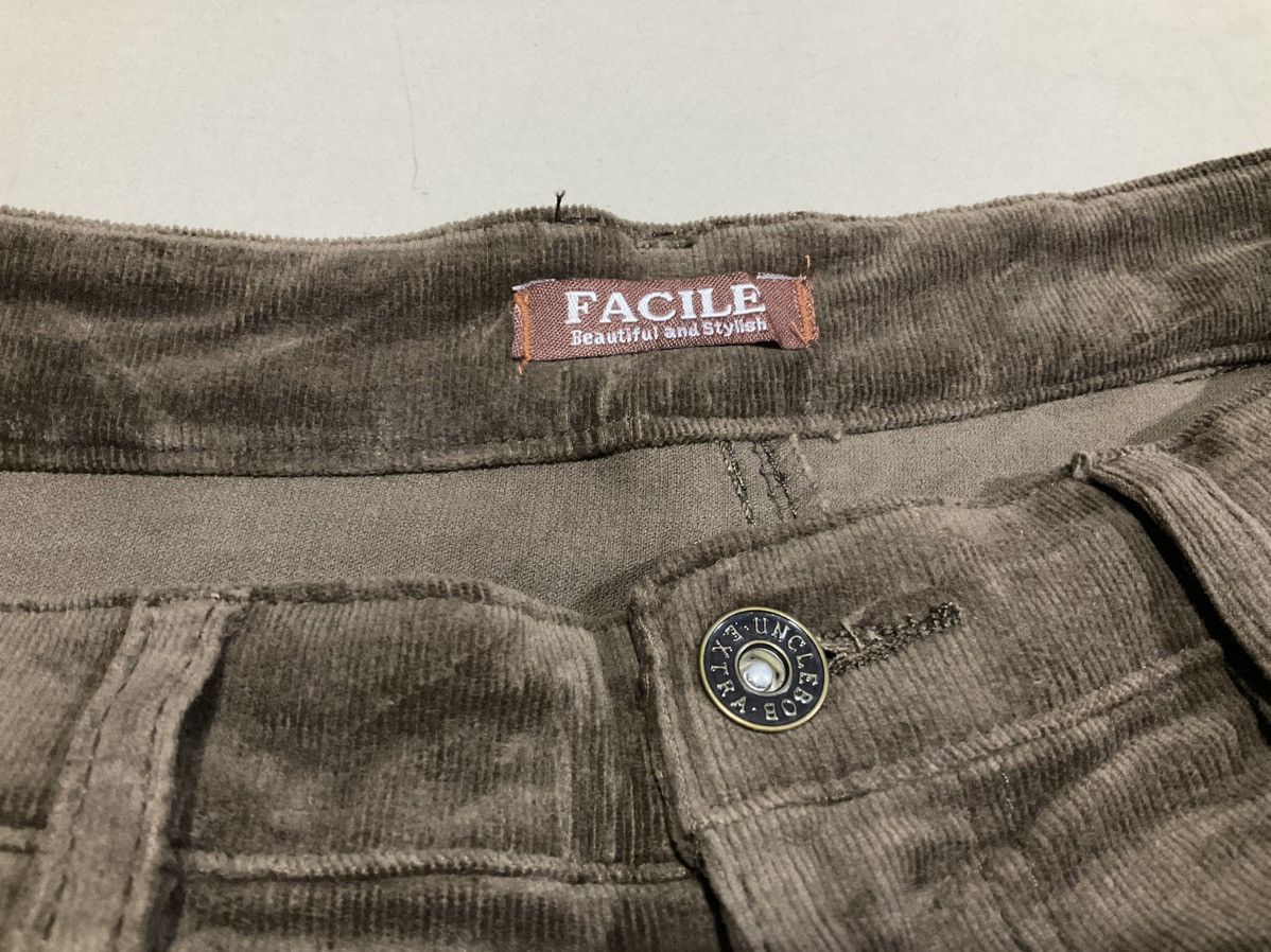 Hysteric Glamour × If Six Was Nine × Japanese Brand 🔥Sick Y2K Facile Flared Corduroy Pants Size US 28 / EU 44 - 7 Thumbnail