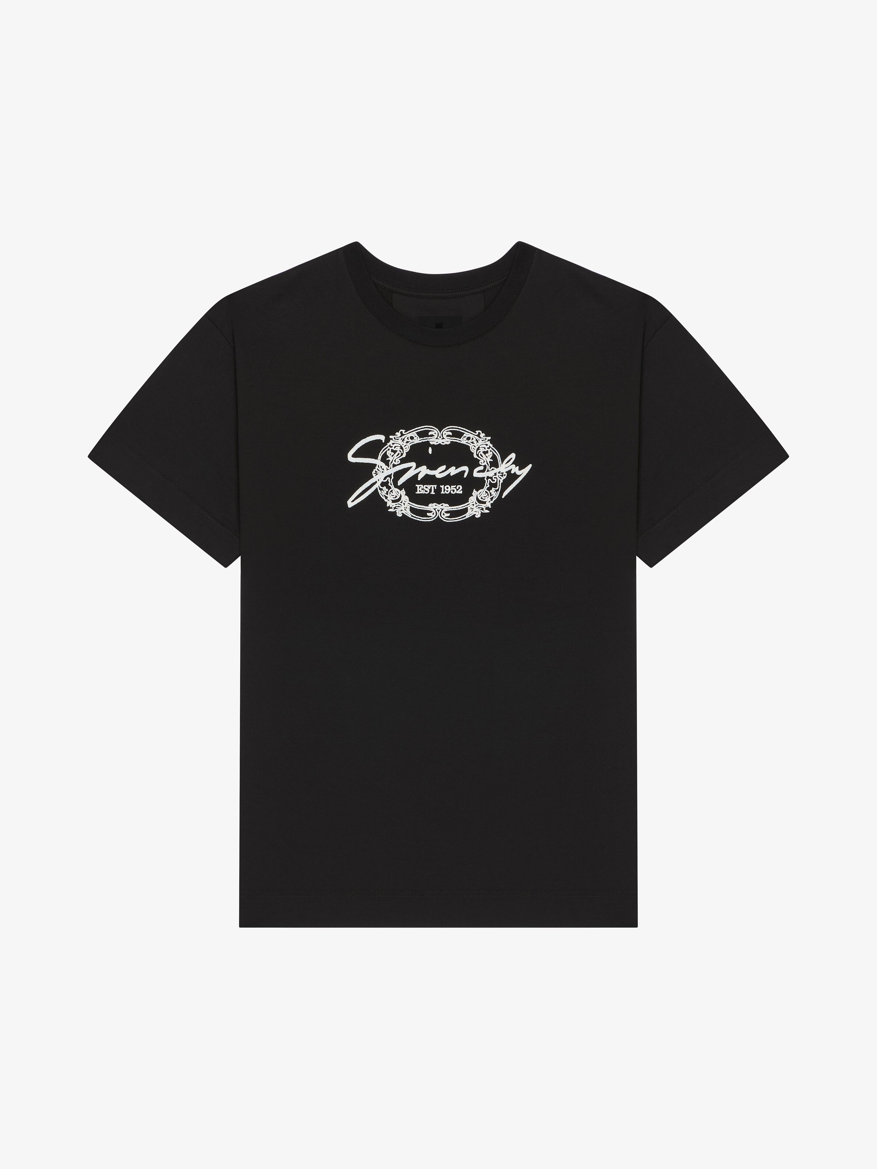 Givenchy o1w1db10925 Regular Fit T-Shirt in Black Size US XXL / EU 58 / 5 - 1 Thumbnail