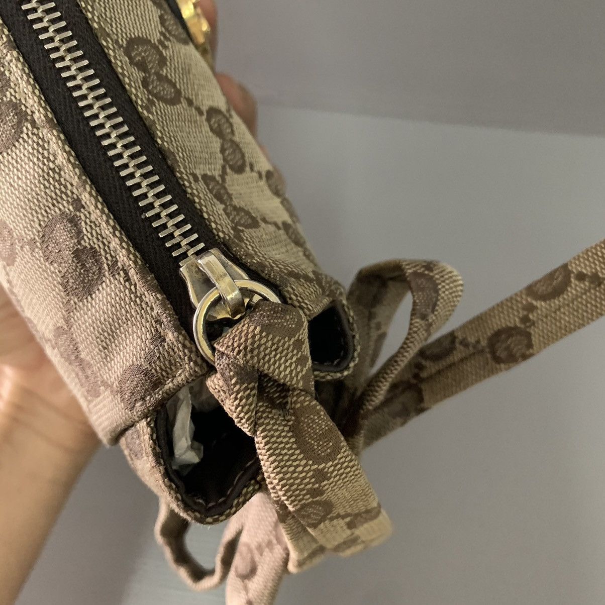 Gucci Gucci Monogram Clutch Bag Size ONE SIZE - 12 Thumbnail