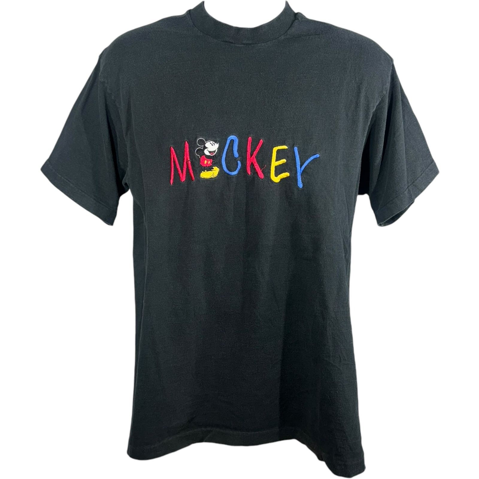 Vintage Vintage Mickey & Co. Mickey Spellout Tee Size US L / EU 52-54 / 3 - 1 Thumbnail