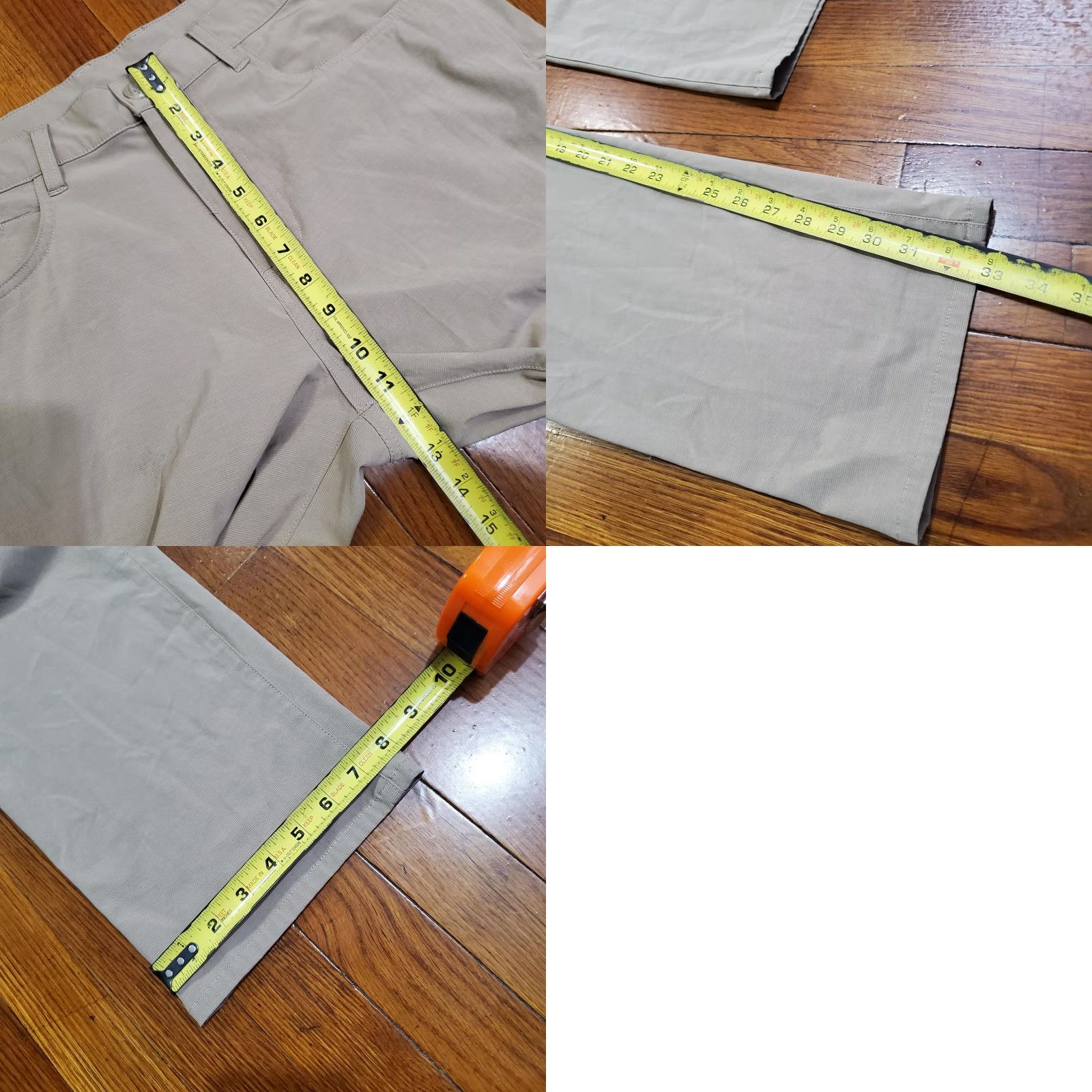 Callaway Callaway Mens Pants 36x34 Beige Khaki Chino Stretch Performance Golf Casual Size US 36 / EU 52 - 9 Thumbnail