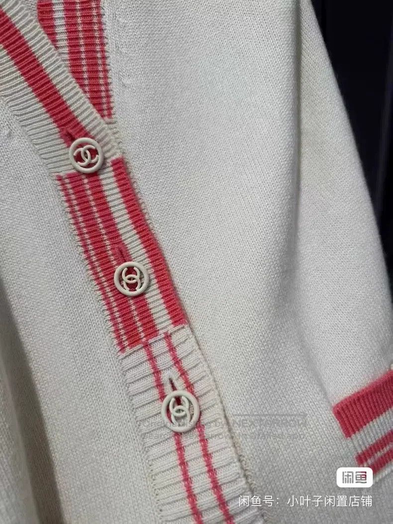 Chanel Chanel White cardigan coat Size XS / US 0-2 / IT 36-38 - 4 Thumbnail